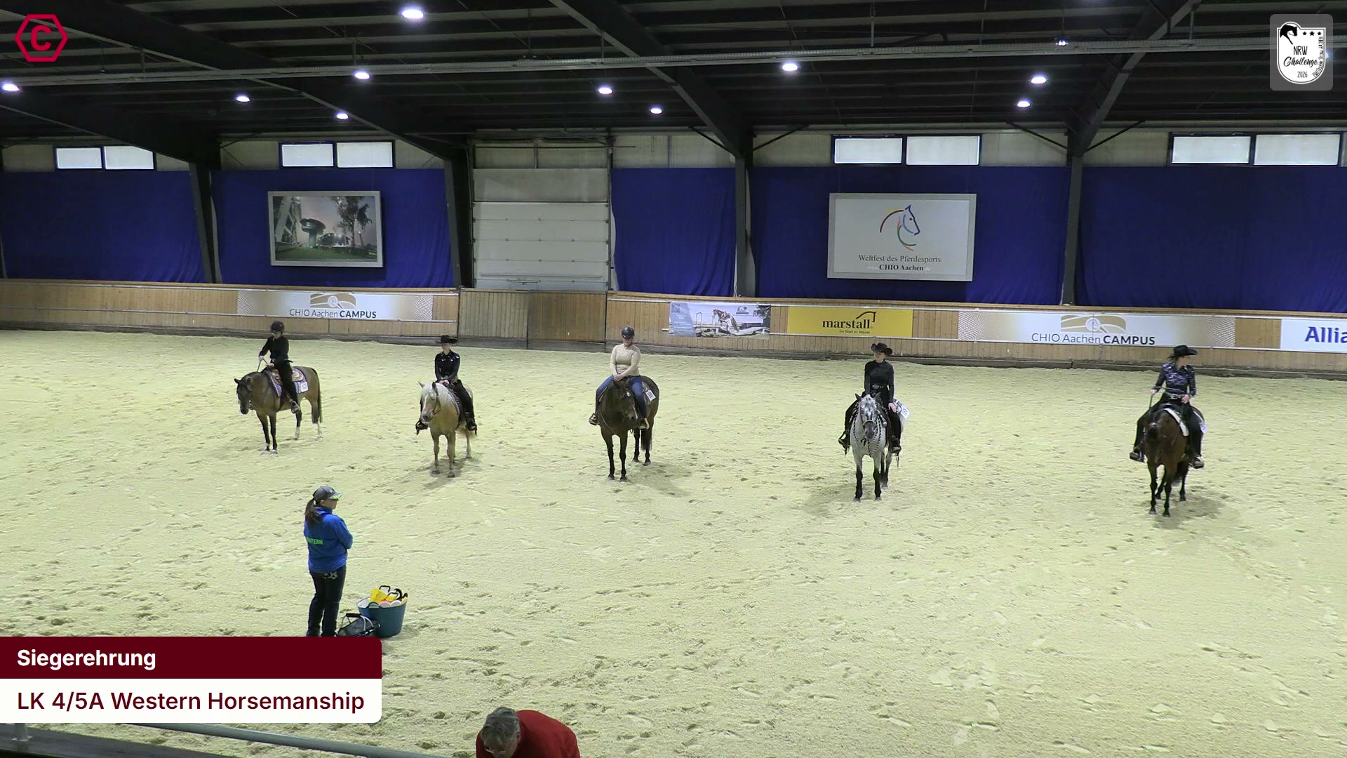 Siegerehrungs-Clip LK 4/5A Western Horsemanship