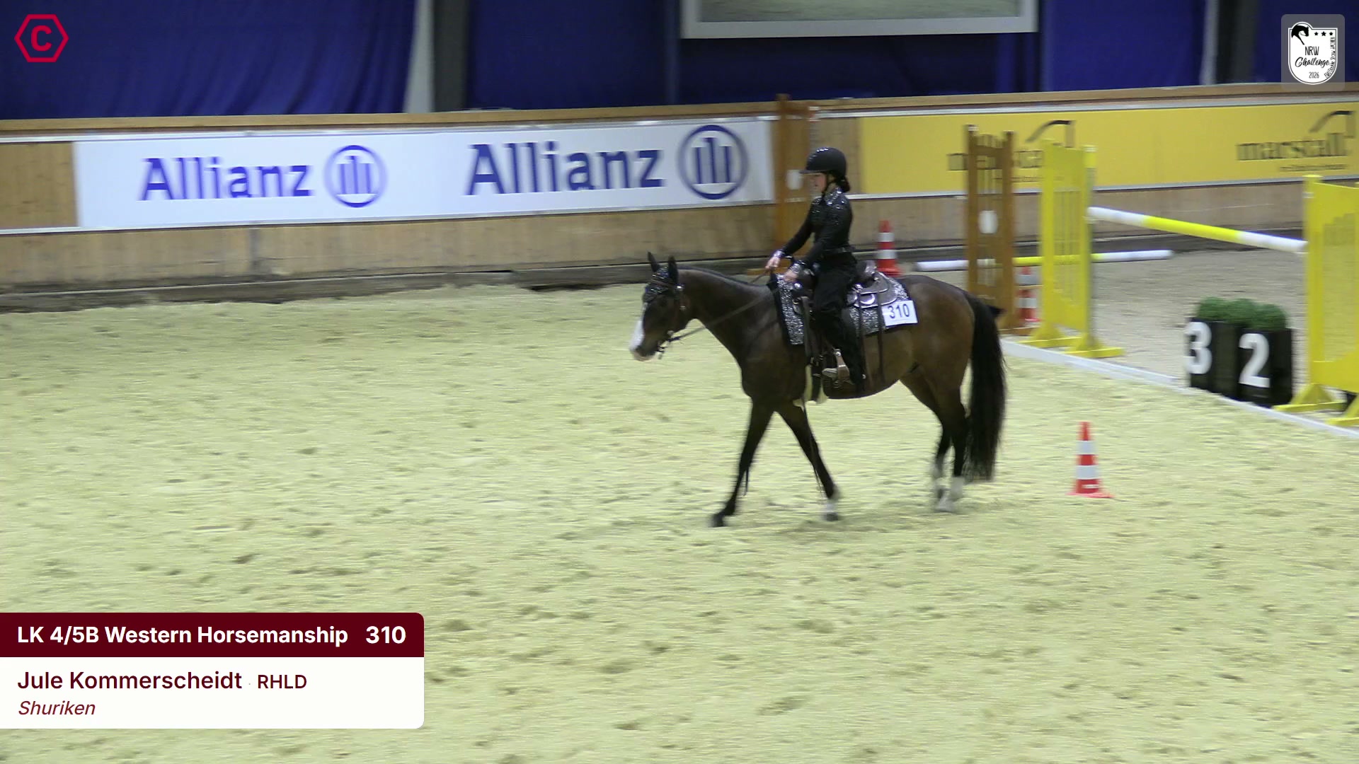 Clip von Jule Kommerscheidt, StartNr 310