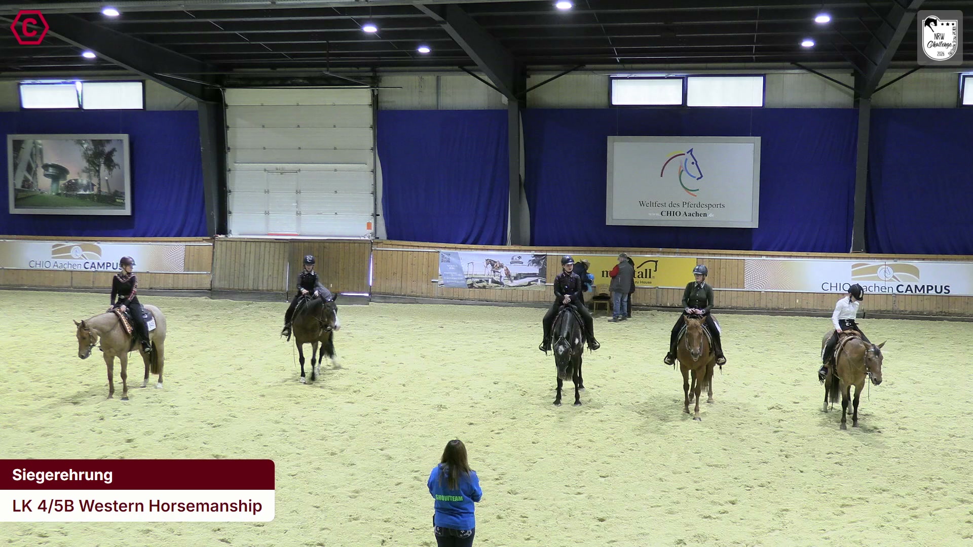 Siegerehrungs-Clip LK 4/5B Western Horsemanship