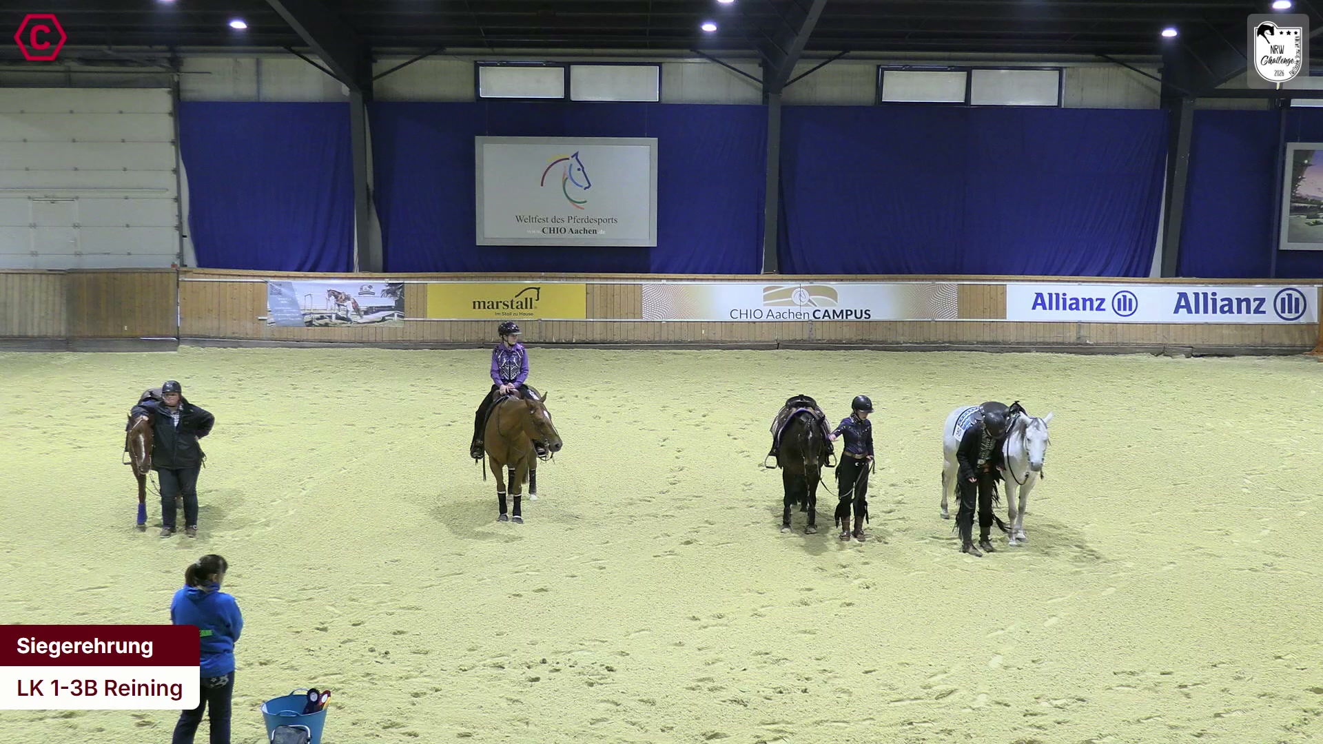 Siegerehrungs-Clip LK 1-3B Reining