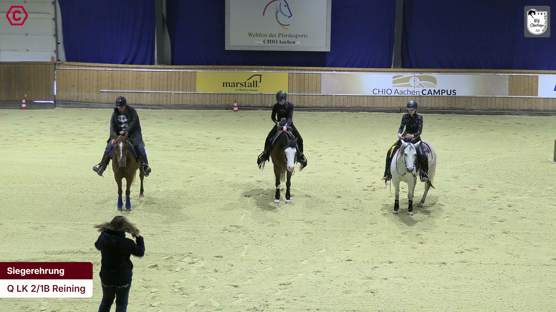 Siegerehrungs-Clip Q LK 2/1B Reining