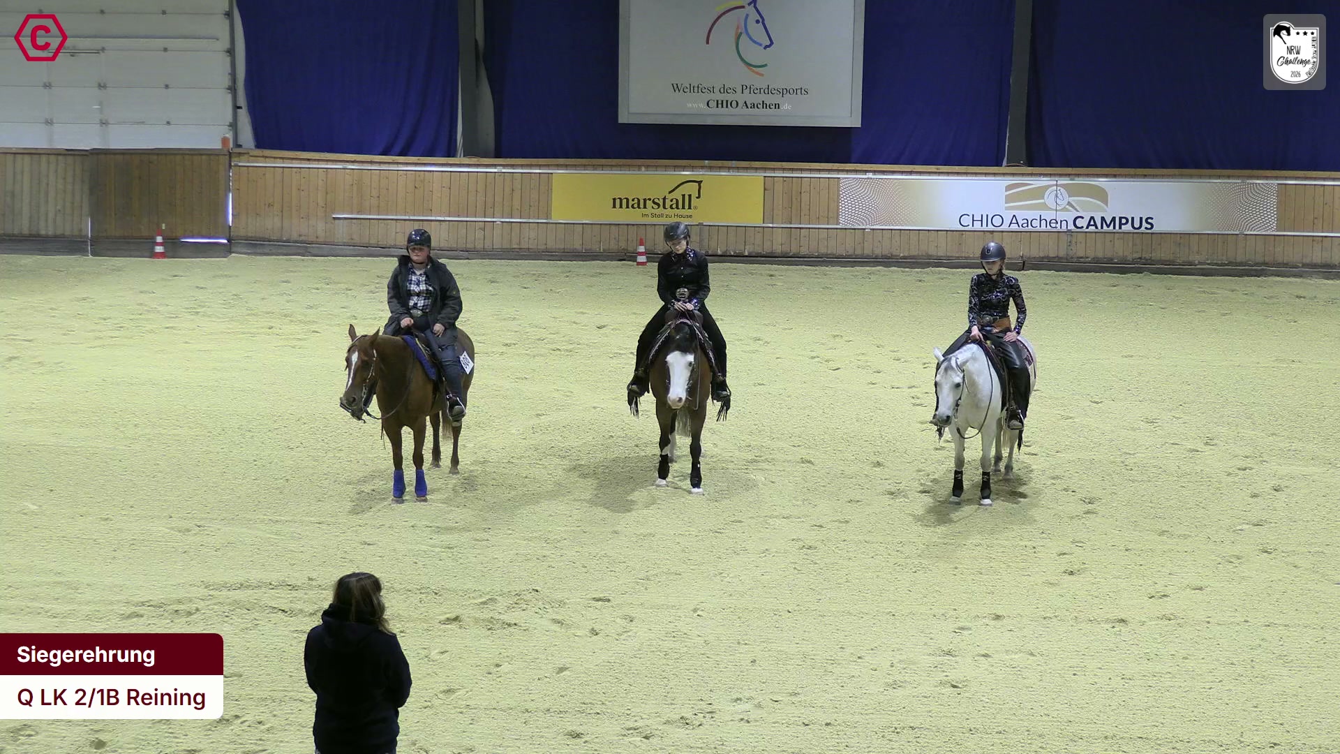 Siegerehrungs-Clip Q LK 2/1B Reining