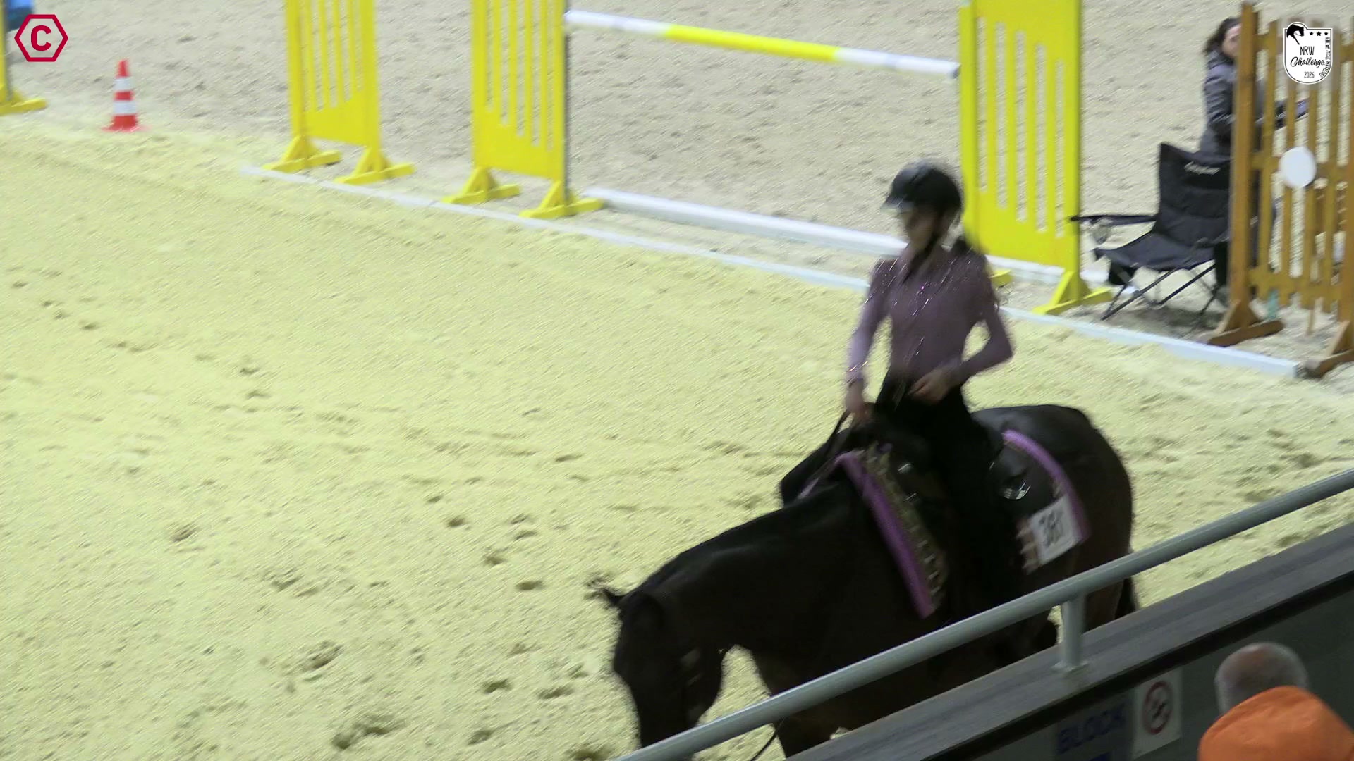 Clip von Emelie Reichel, StartNr 361
