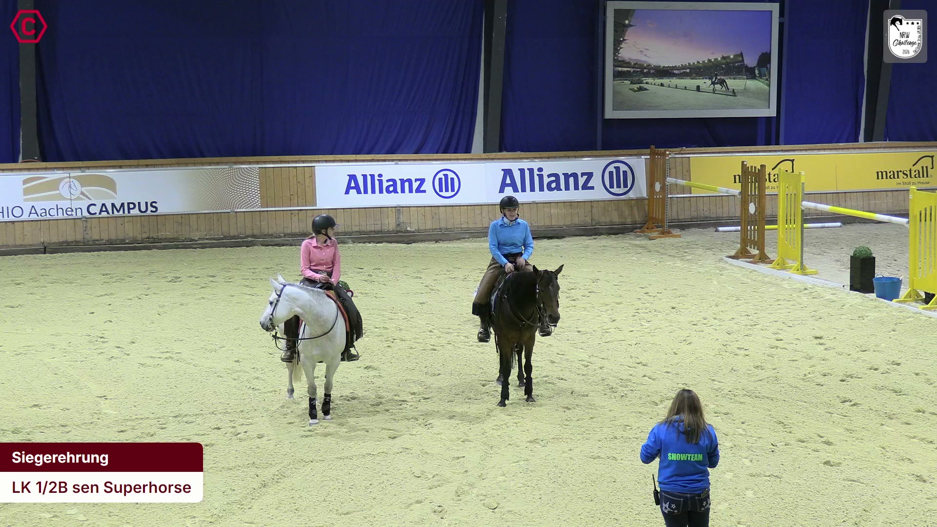 Siegerehrungs-Clip LK 1/2B sen Superhorse