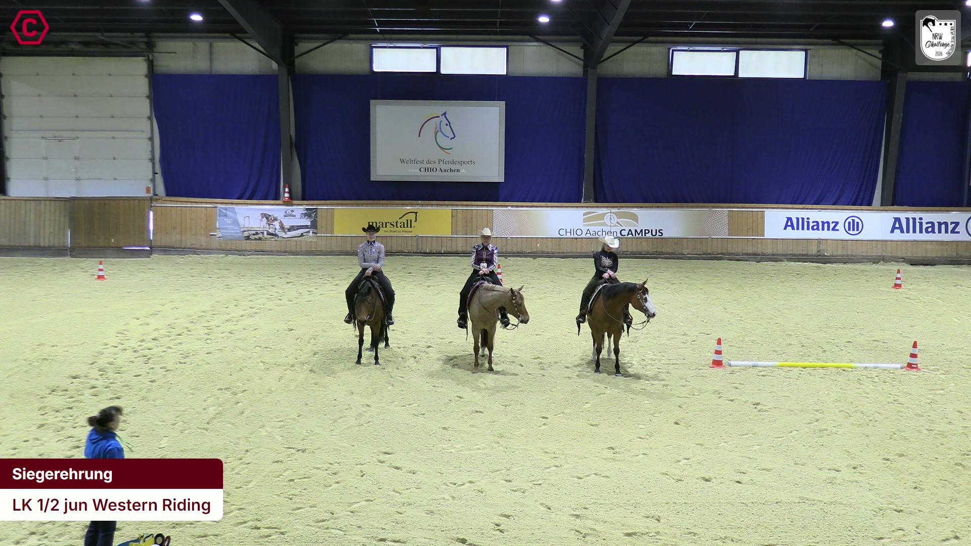 Siegerehrungs-Clip LK 1/2 jun Western Riding
