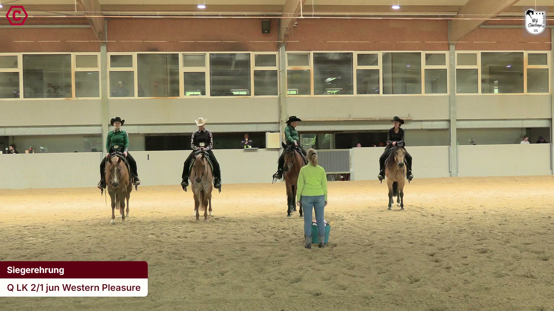 Siegerehrungs-Clip Q LK 2/1 jun Western Pleasure