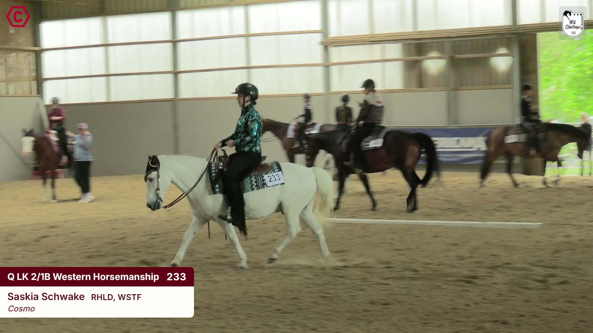 Clip von Saskia Schwake, StartNr 233