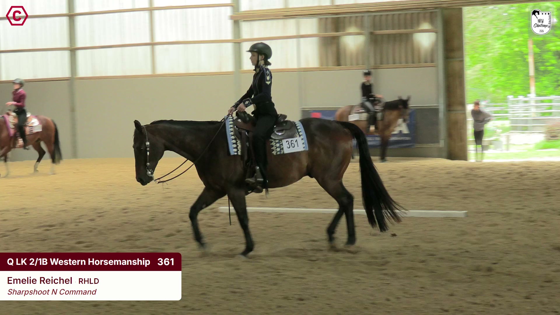 Clip von Emelie Reichel, StartNr 361