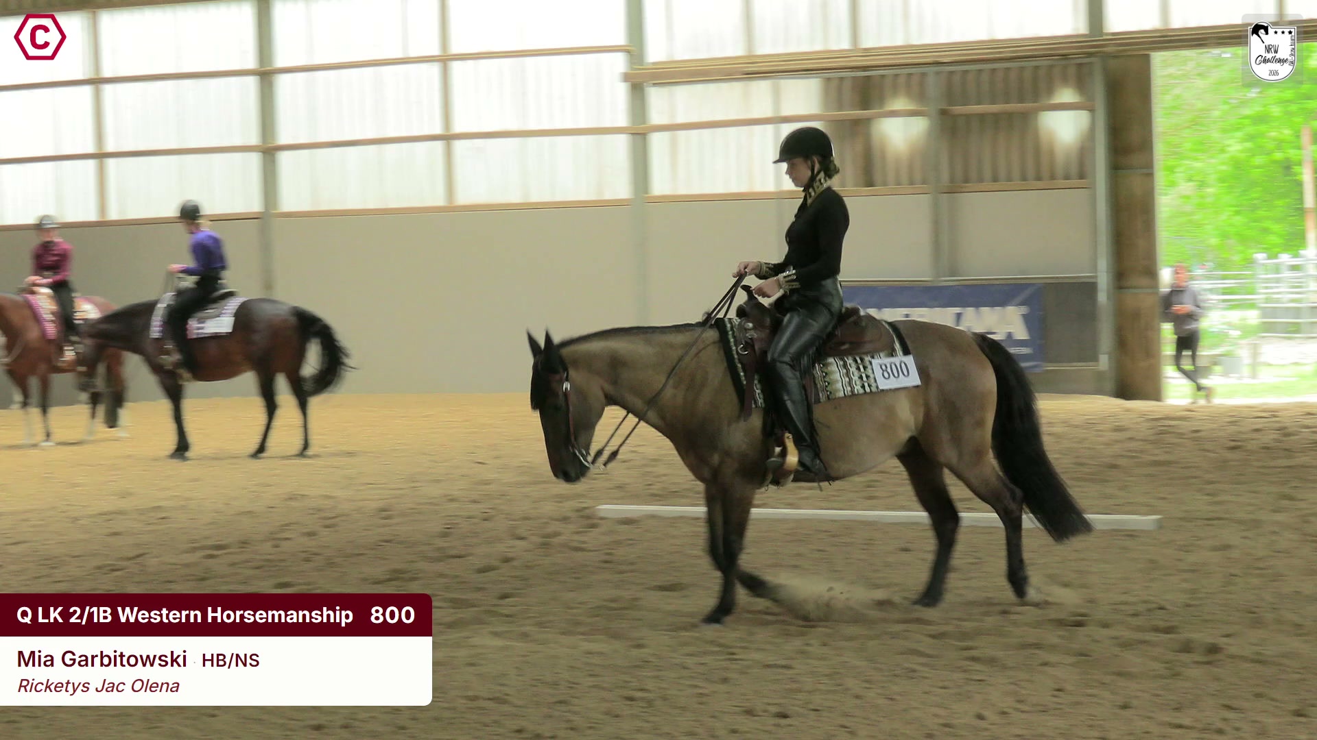 Clip von Mia Garbitowski, StartNr 800