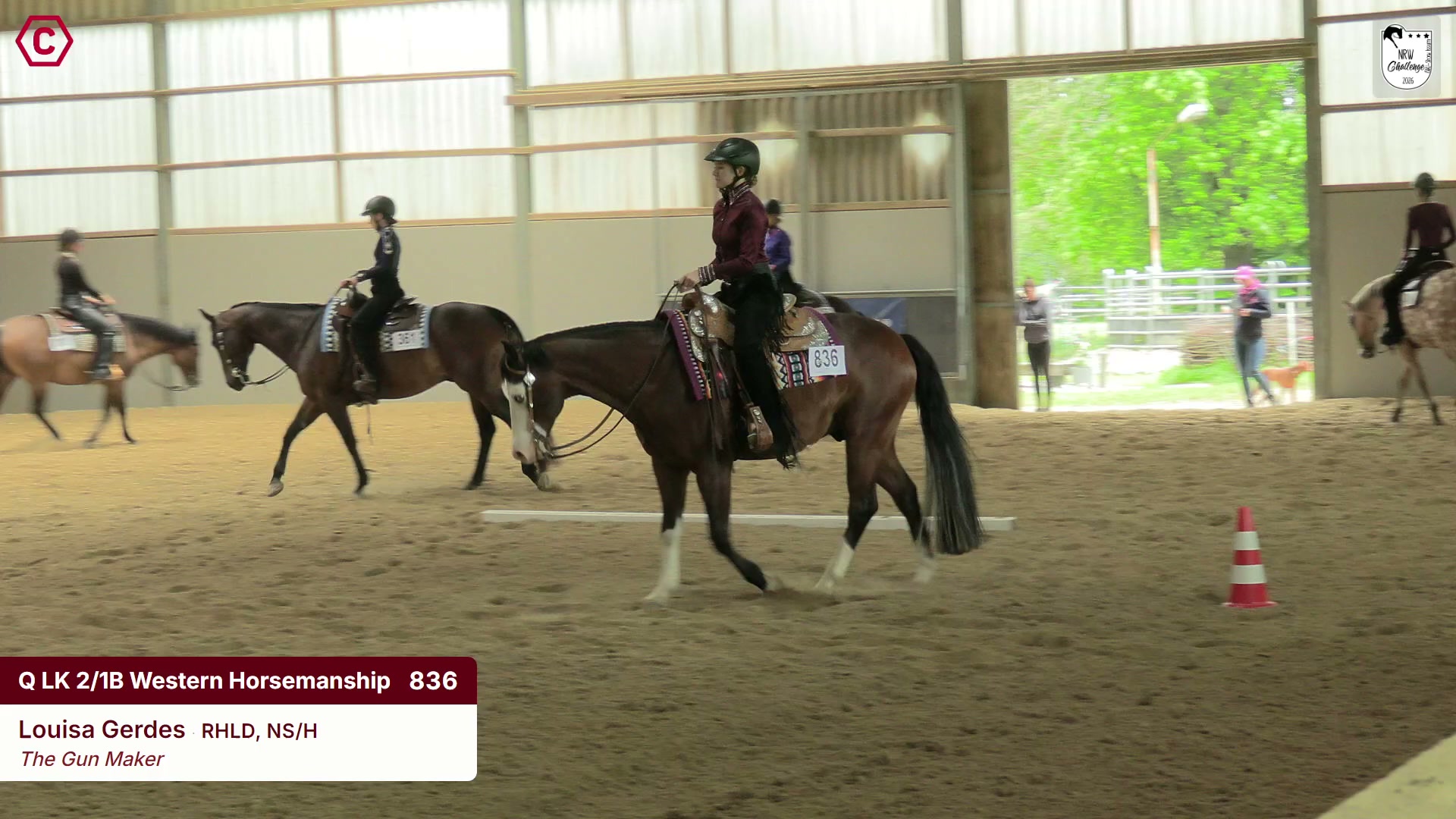 Clip von Louisa Gerdes, StartNr 836