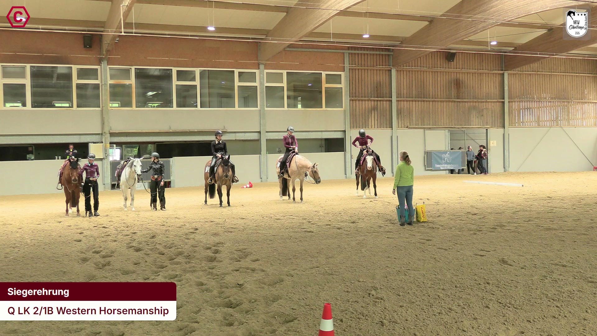 Siegerehrungs-Clip Q LK 2/1B Western Horsemanship