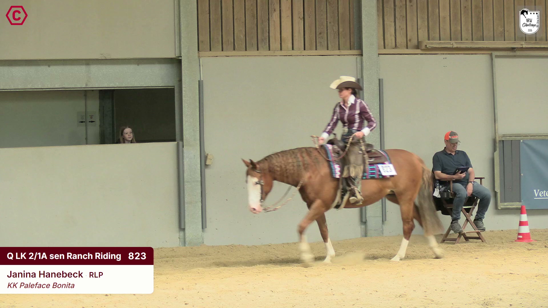 Clip von Janina Hanebeck, StartNr 823
