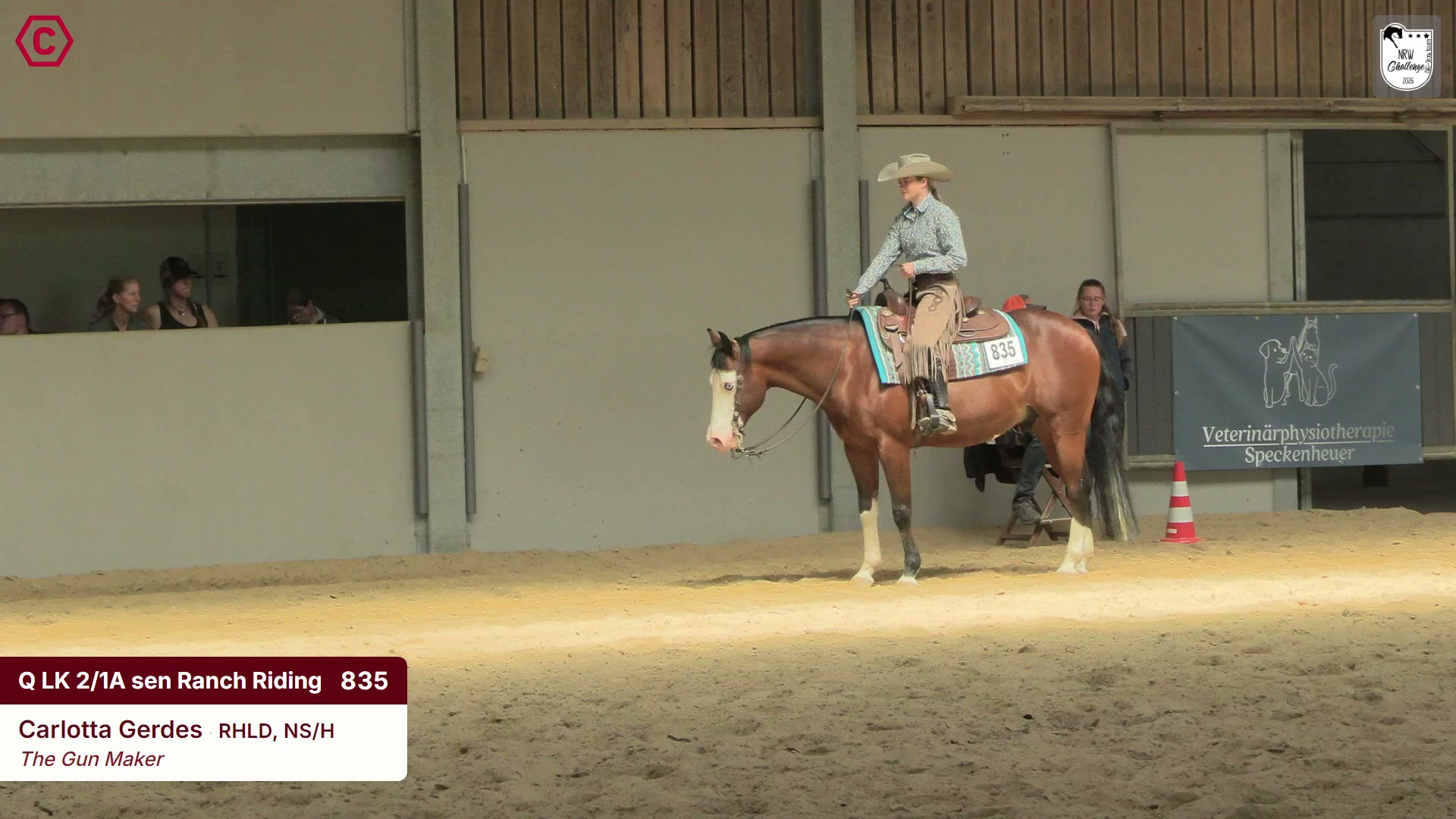 Clip von Carlotta Gerdes, StartNr 835