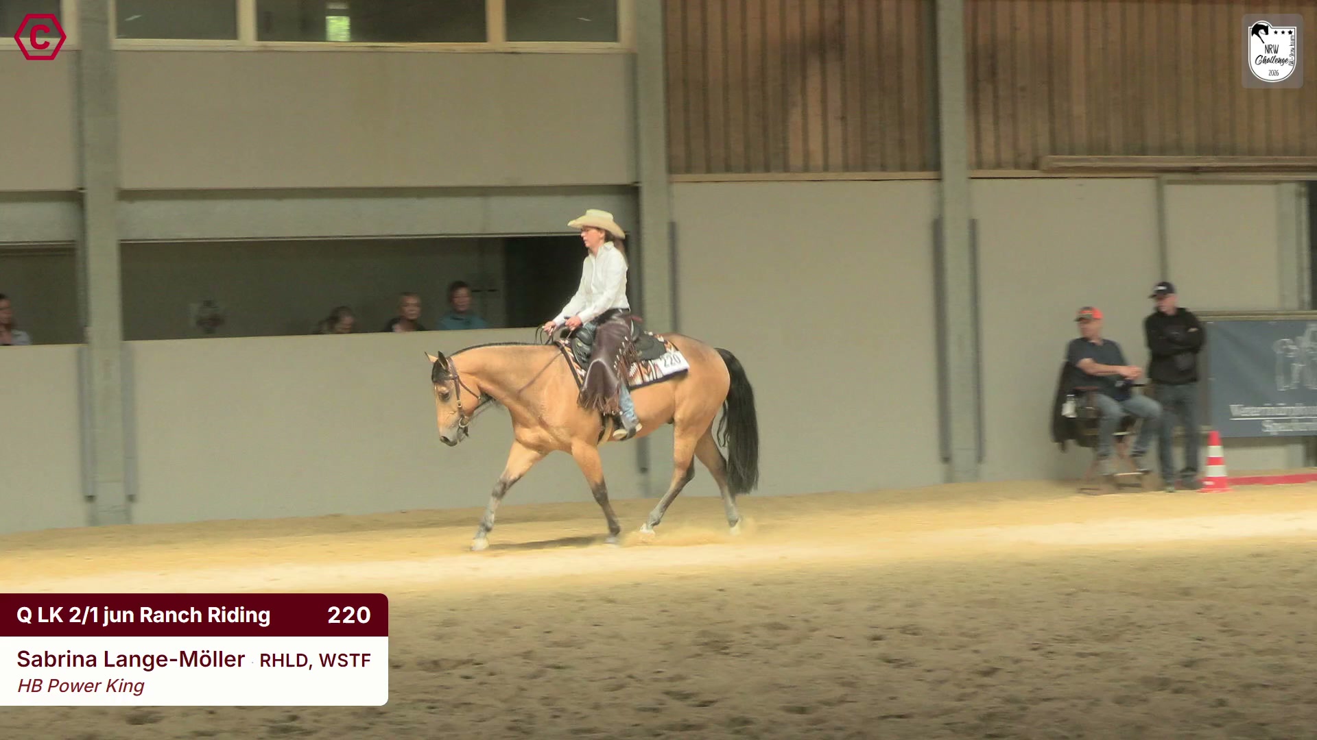 Clip von Sabrina Lange-Möller, StartNr 220