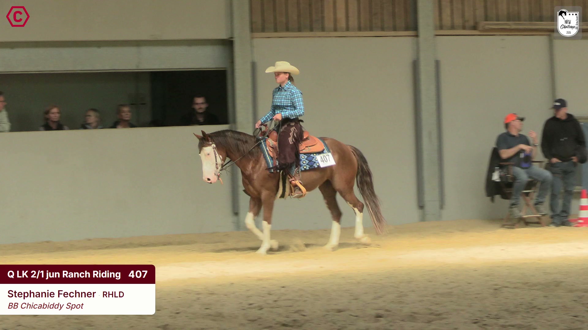Clip von Stephanie Fechner, StartNr 407