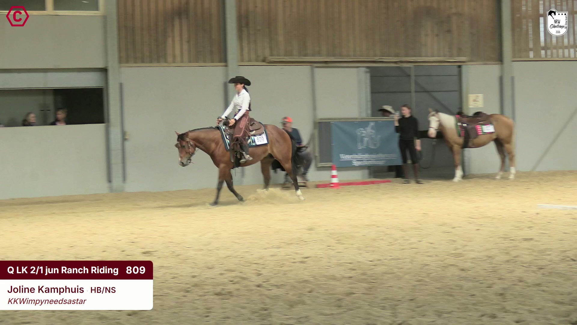 Clip von Joline Kamphuis, StartNr 809