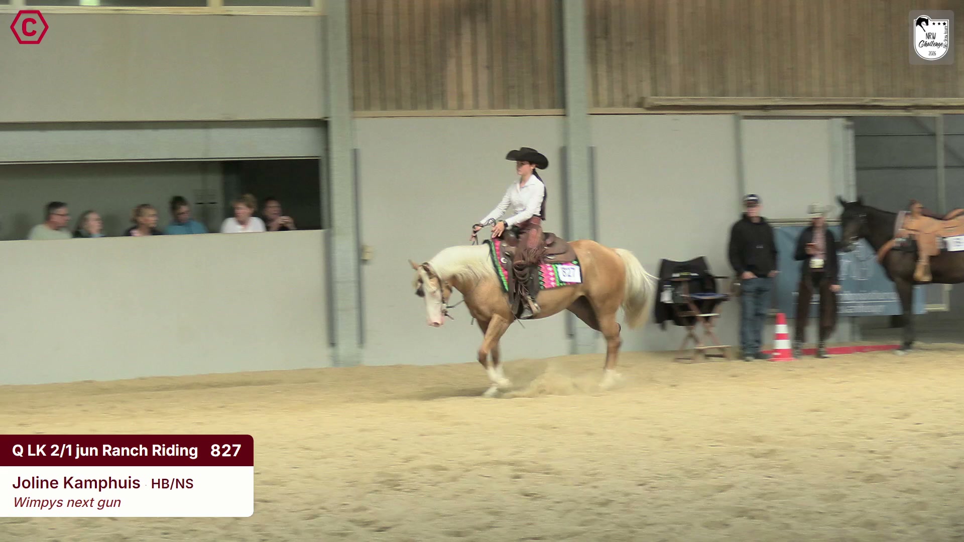 Clip von Joline Kamphuis, StartNr 827