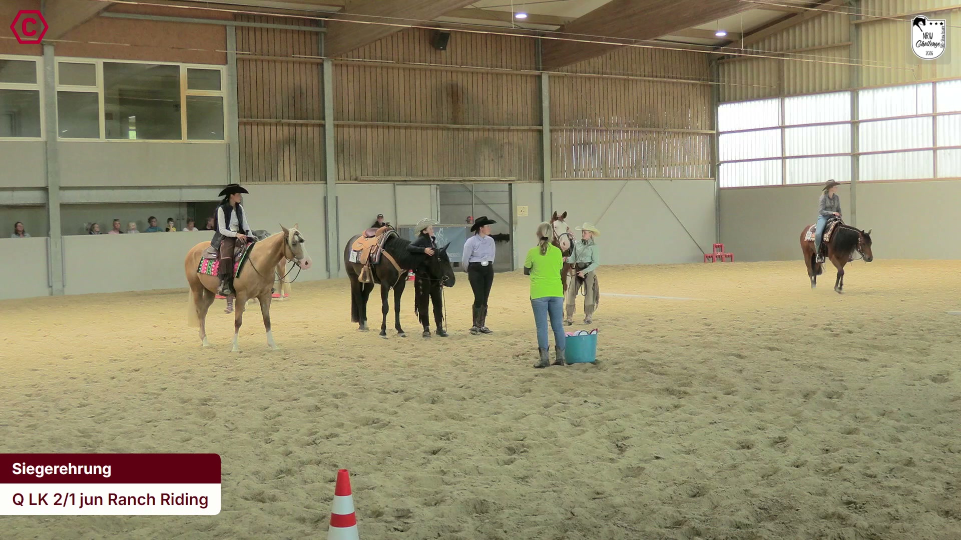 Siegerehrungs-Clip Q LK 2/1 jun Ranch Riding