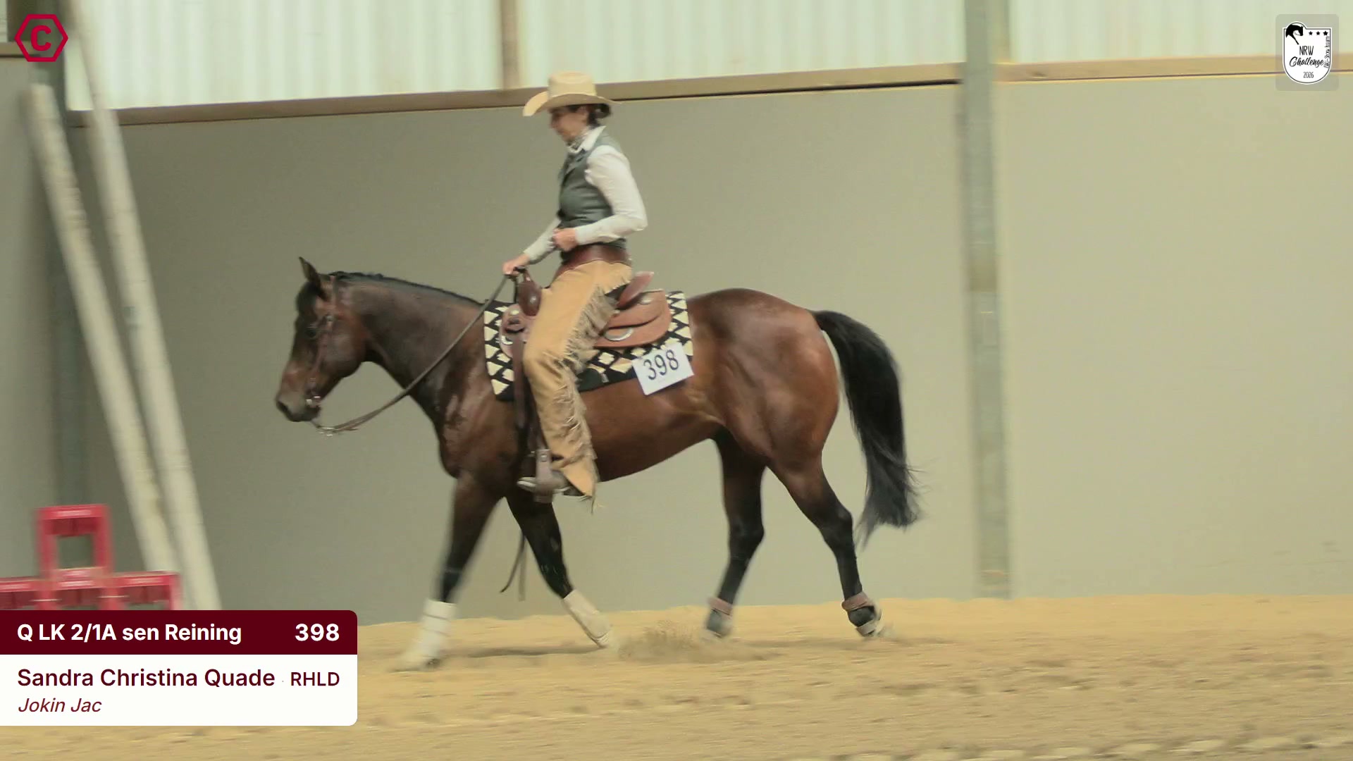 Clip von Sandra Christina Quade, StartNr 398