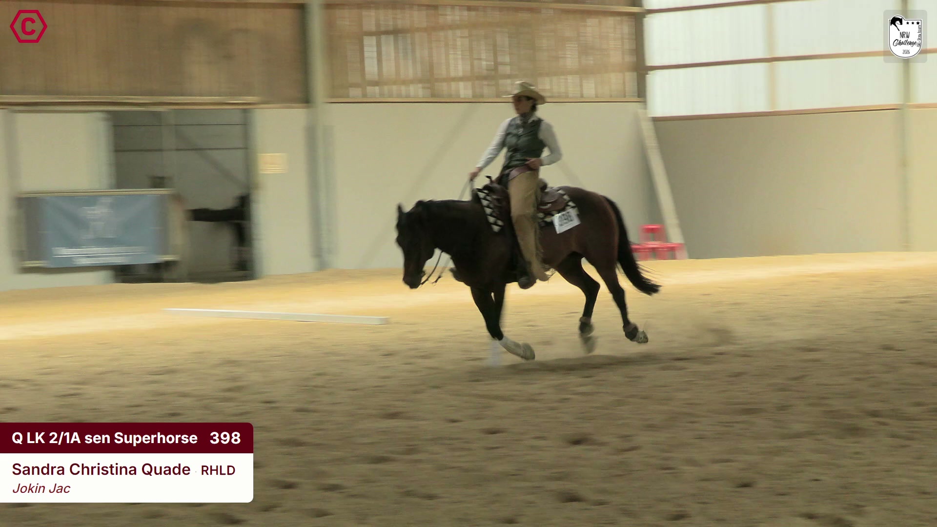 Clip von Sandra Christina Quade, StartNr 398