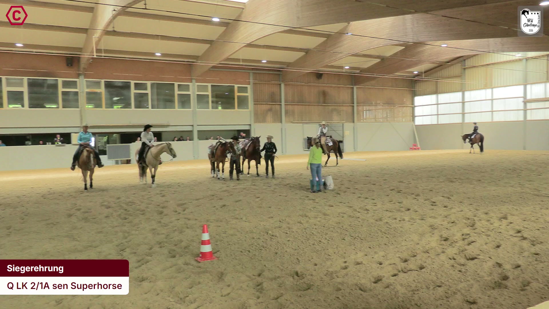 Siegerehrungs-Clip Q LK 2/1A sen Superhorse