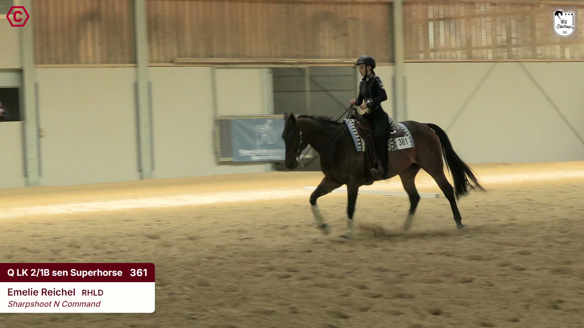 Clip von Emelie Reichel, StartNr 361