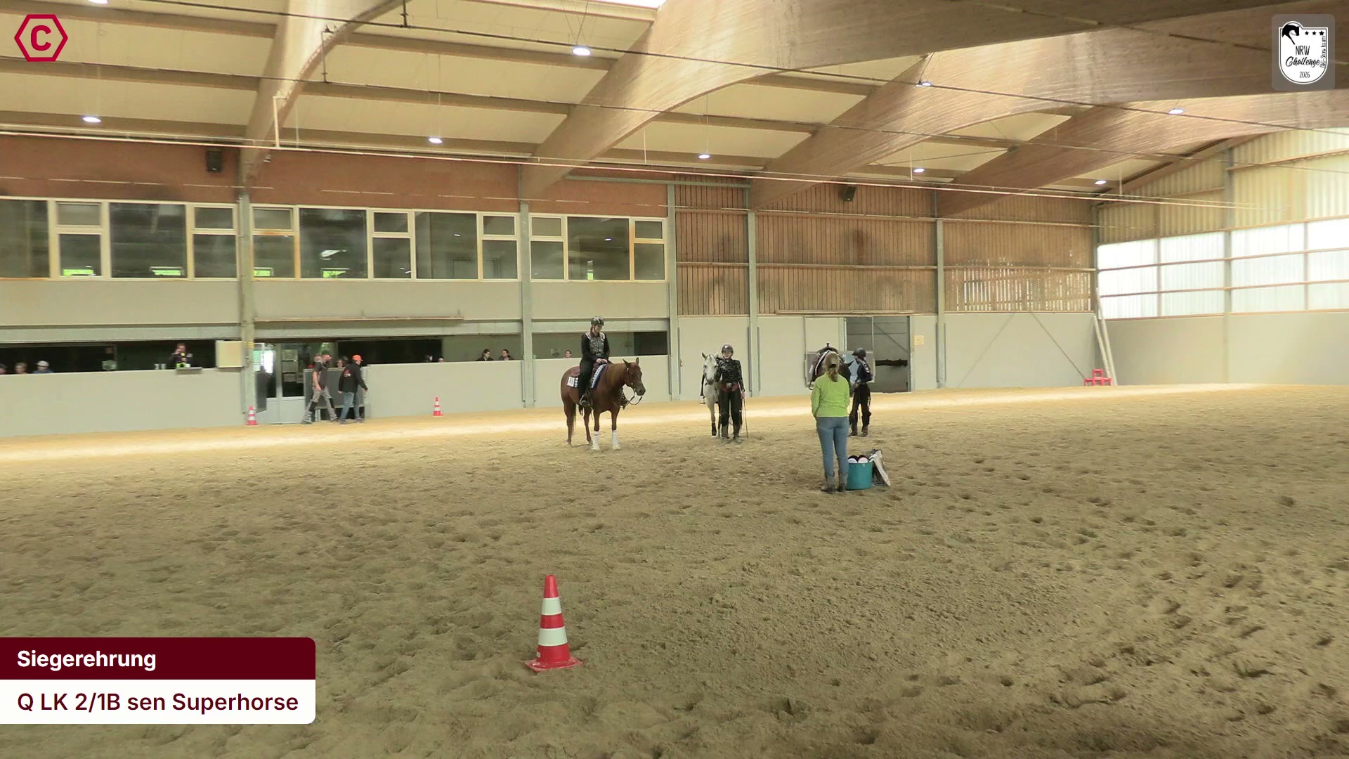 Siegerehrungs-Clip Q LK 2/1B sen Superhorse