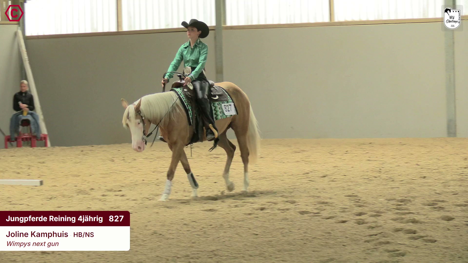 Clip von Joline Kamphuis, StartNr 827
