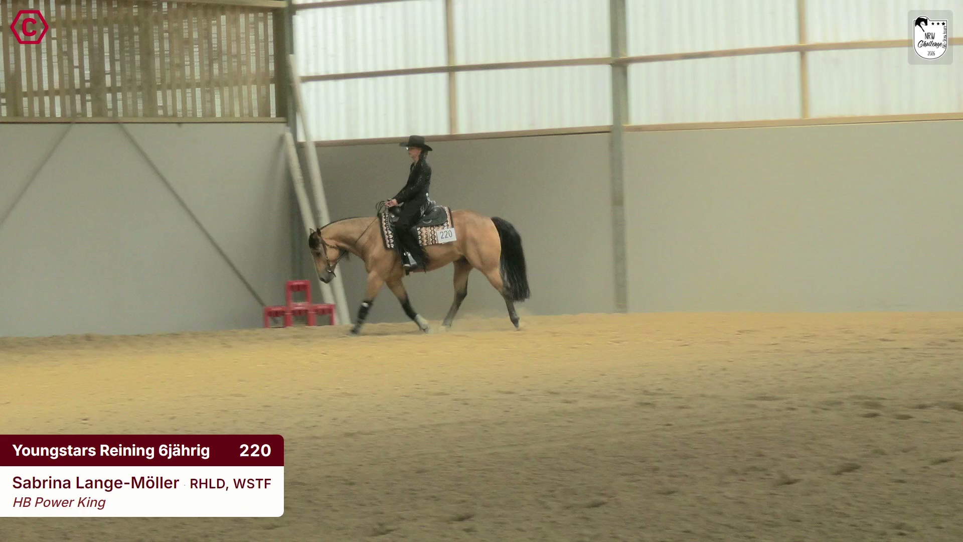 Clip von Sabrina Lange-Möller, StartNr 220