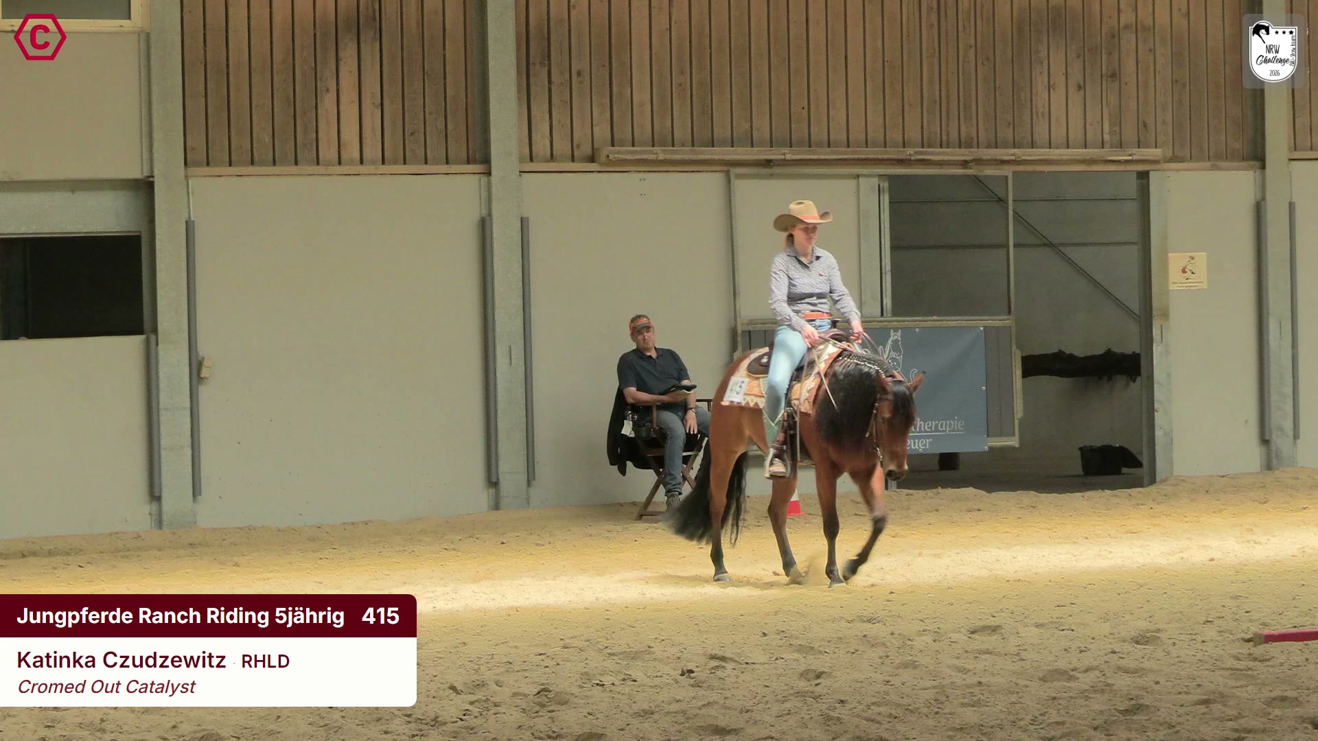 Clip von Katinka Czudzewitz, StartNr 415