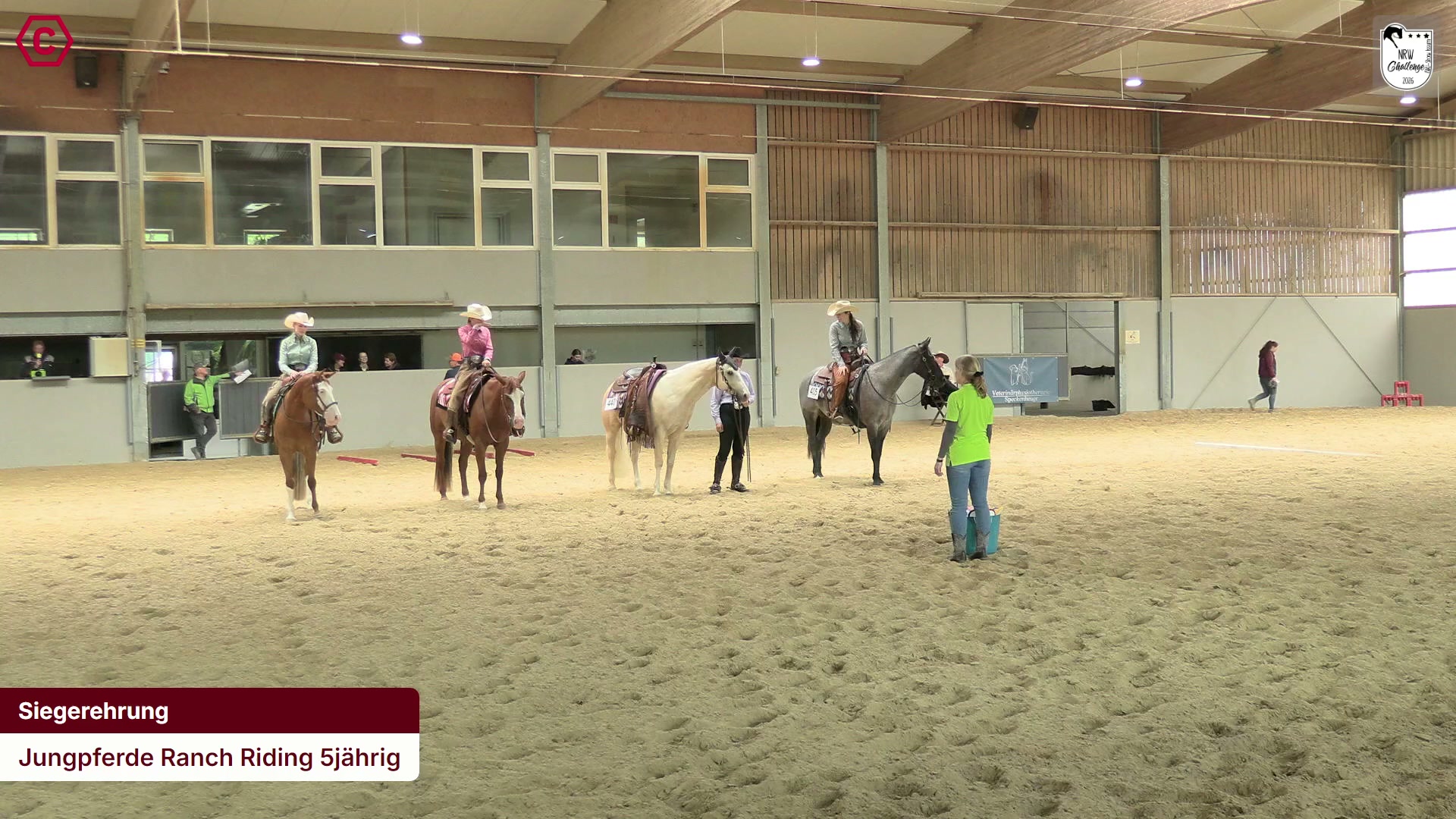 Siegerehrungs-Clip Jungpferde Ranch Riding 5jährig
