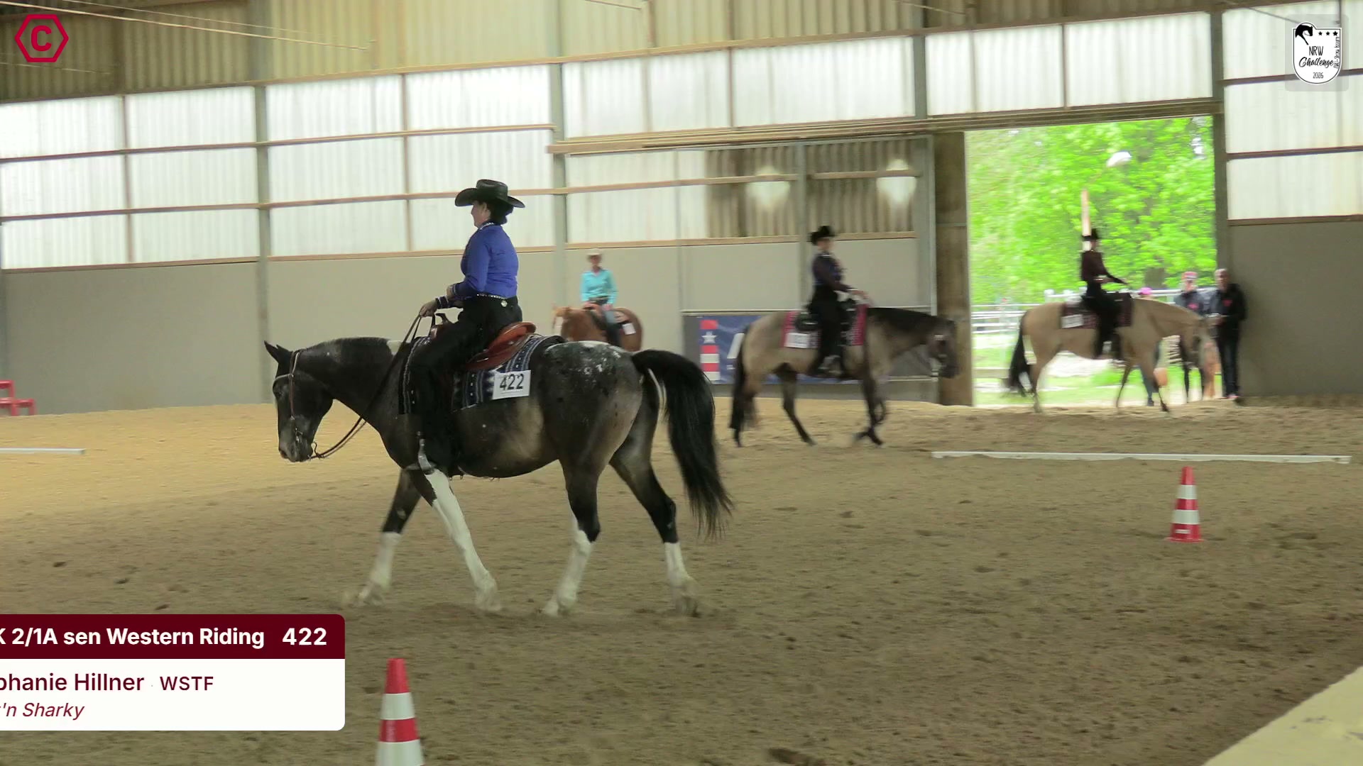 Clip von Stephanie Hillner, StartNr 422