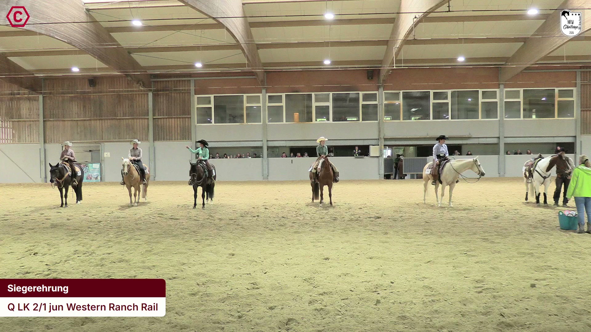 Siegerehrungs-Clip Q LK 2/1 jun Western Ranch Rail