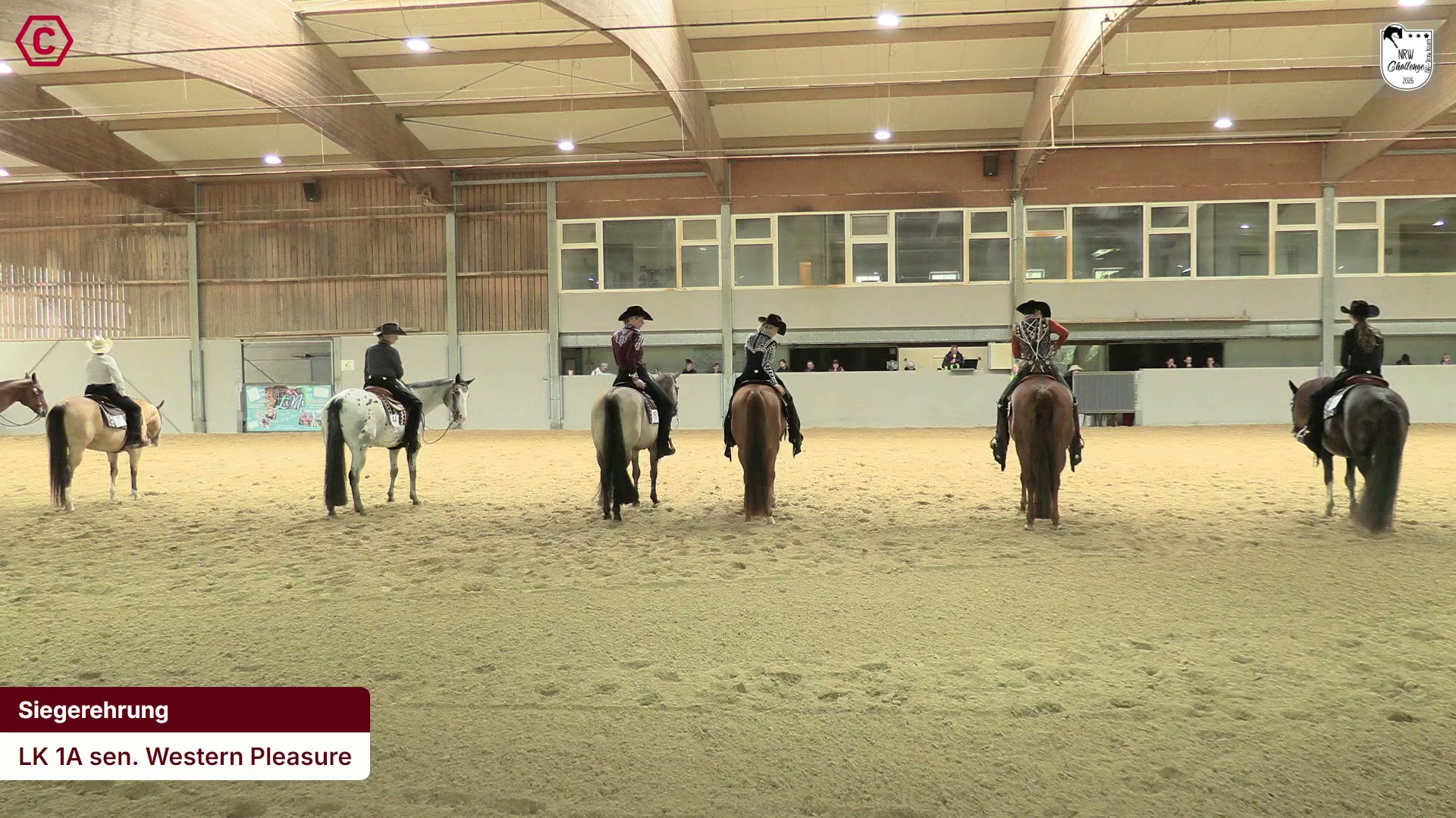 Siegerehrungs-Clip LK 1A sen. Western Pleasure