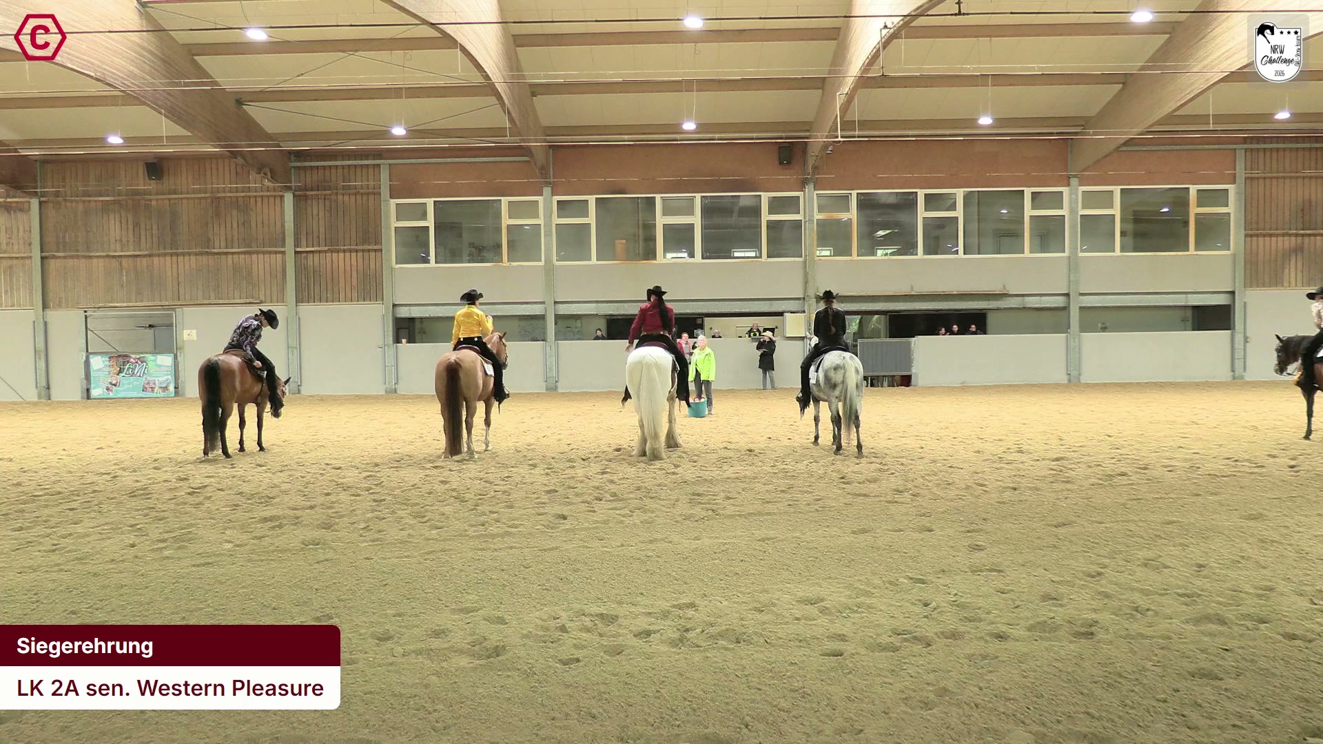 Siegerehrungs-Clip LK 2A sen. Western Pleasure