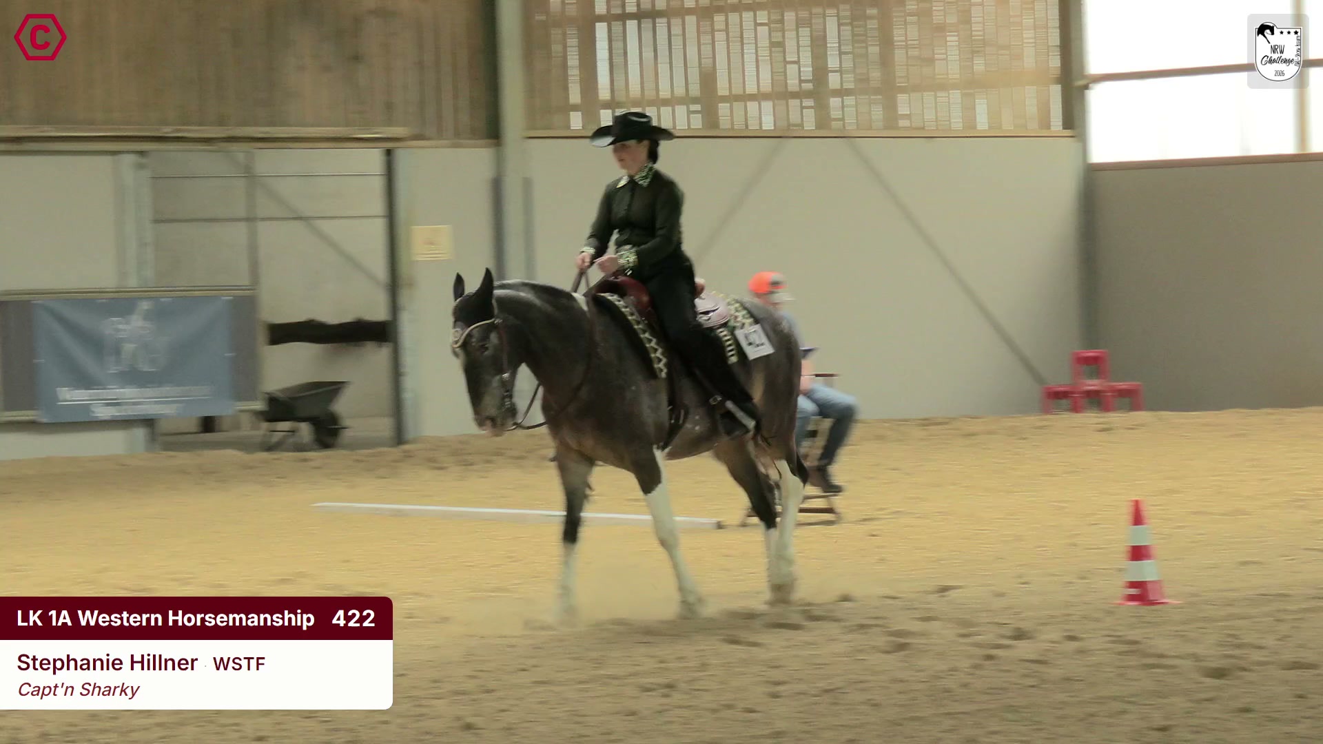Clip von Stephanie Hillner, StartNr 422