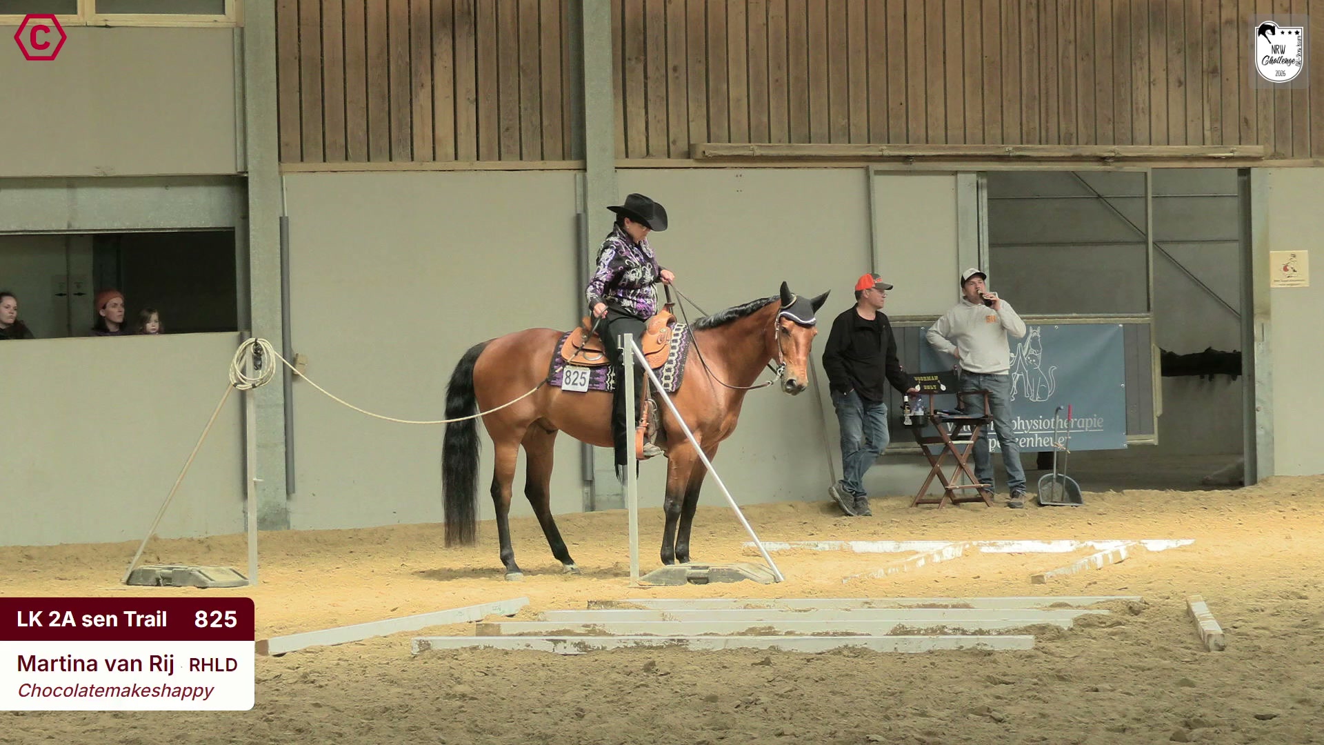 Clip von Martina van Rij, StartNr 825