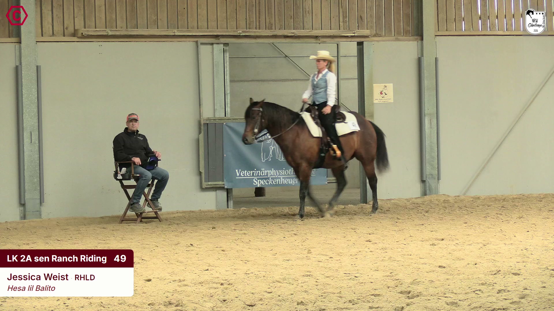 Clip von Jessica Weist, StartNr 49