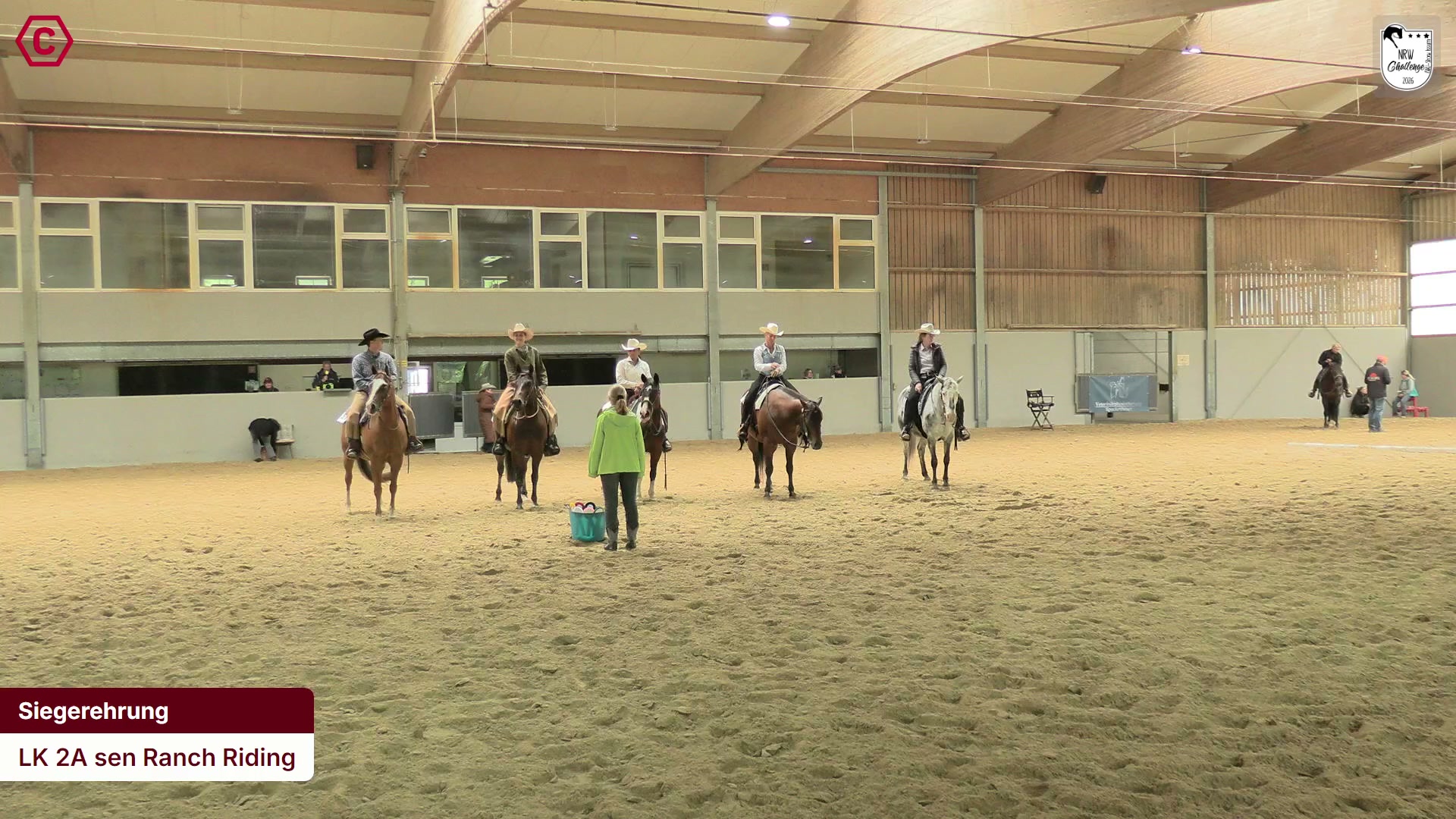 Siegerehrungs-Clip LK 2A sen Ranch Riding