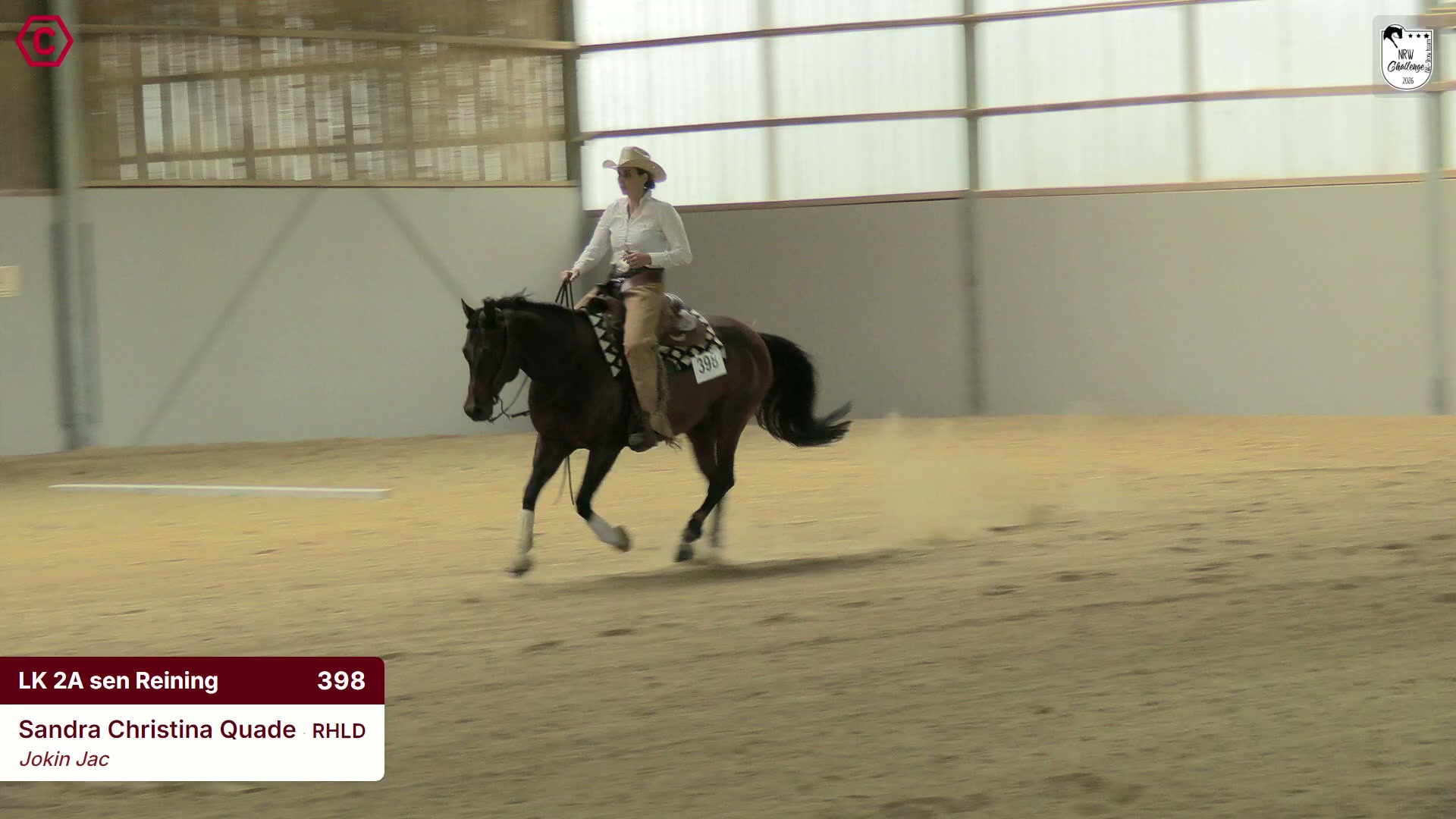 Clip von Sandra Christina Quade, StartNr 398