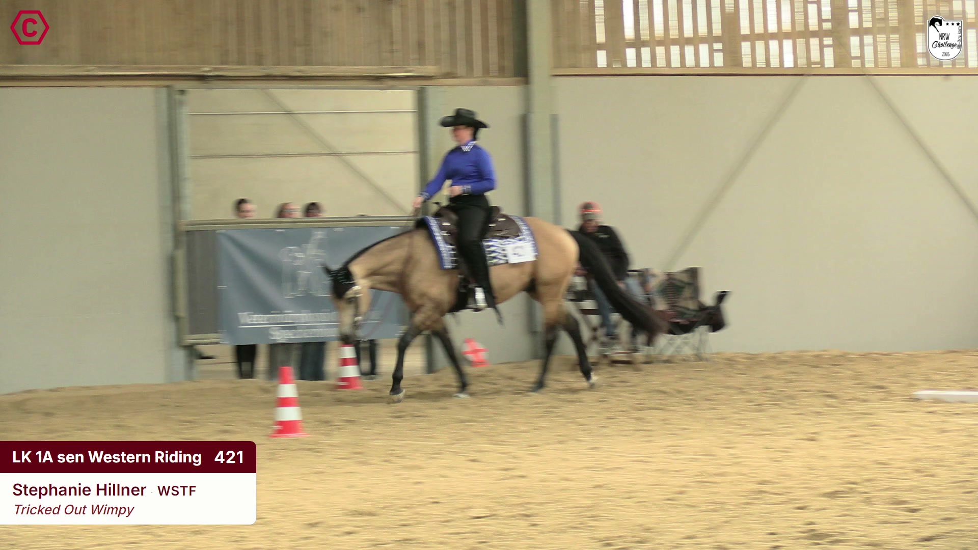 Clip von Stephanie Hillner, StartNr 421