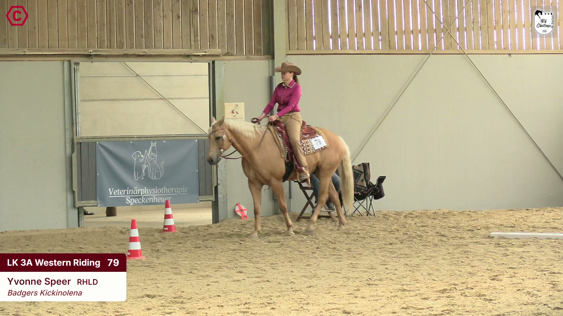 Clip von Yvonne Speer, StartNr 79