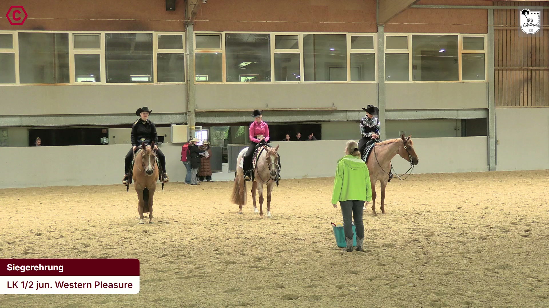 Siegerehrungs-Clip LK 1/2 jun. Western Pleasure