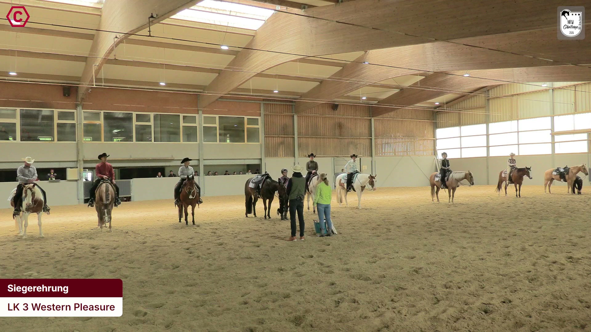 Siegerehrungs-Clip LK 3 Western Pleasure