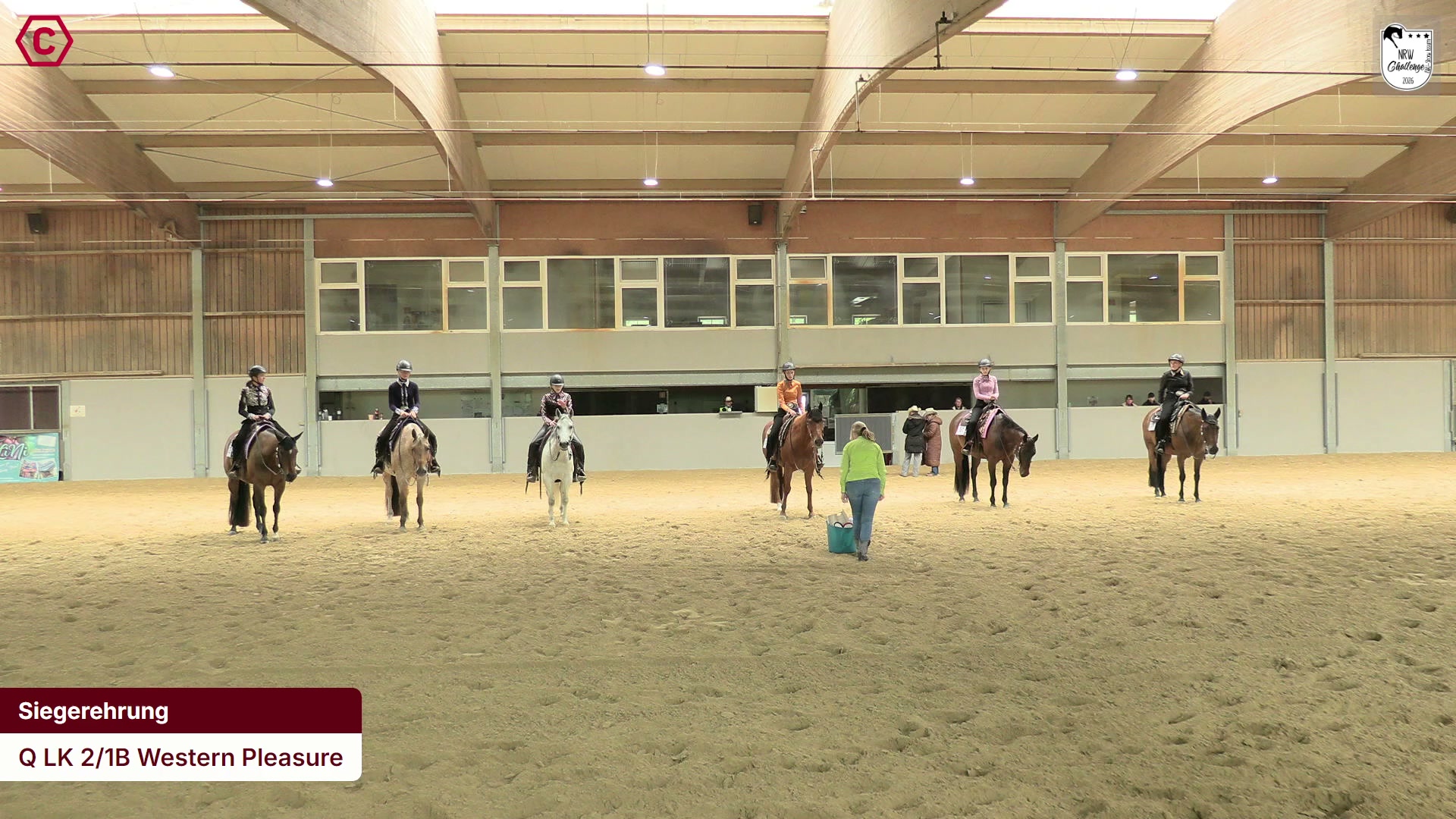 Siegerehrungs-Clip Q LK 2/1B Western Pleasure