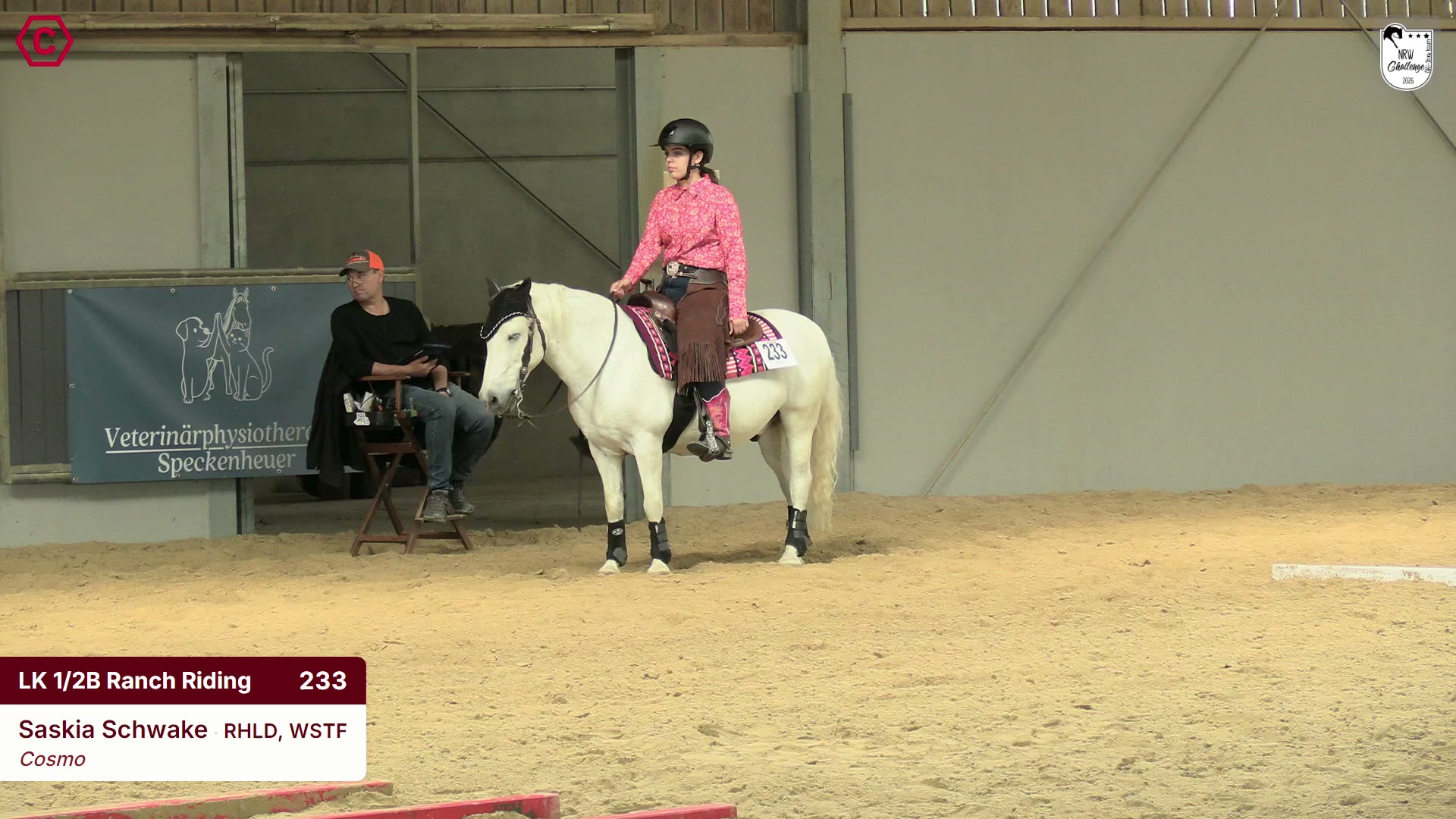 Clip von Saskia Schwake, StartNr 233