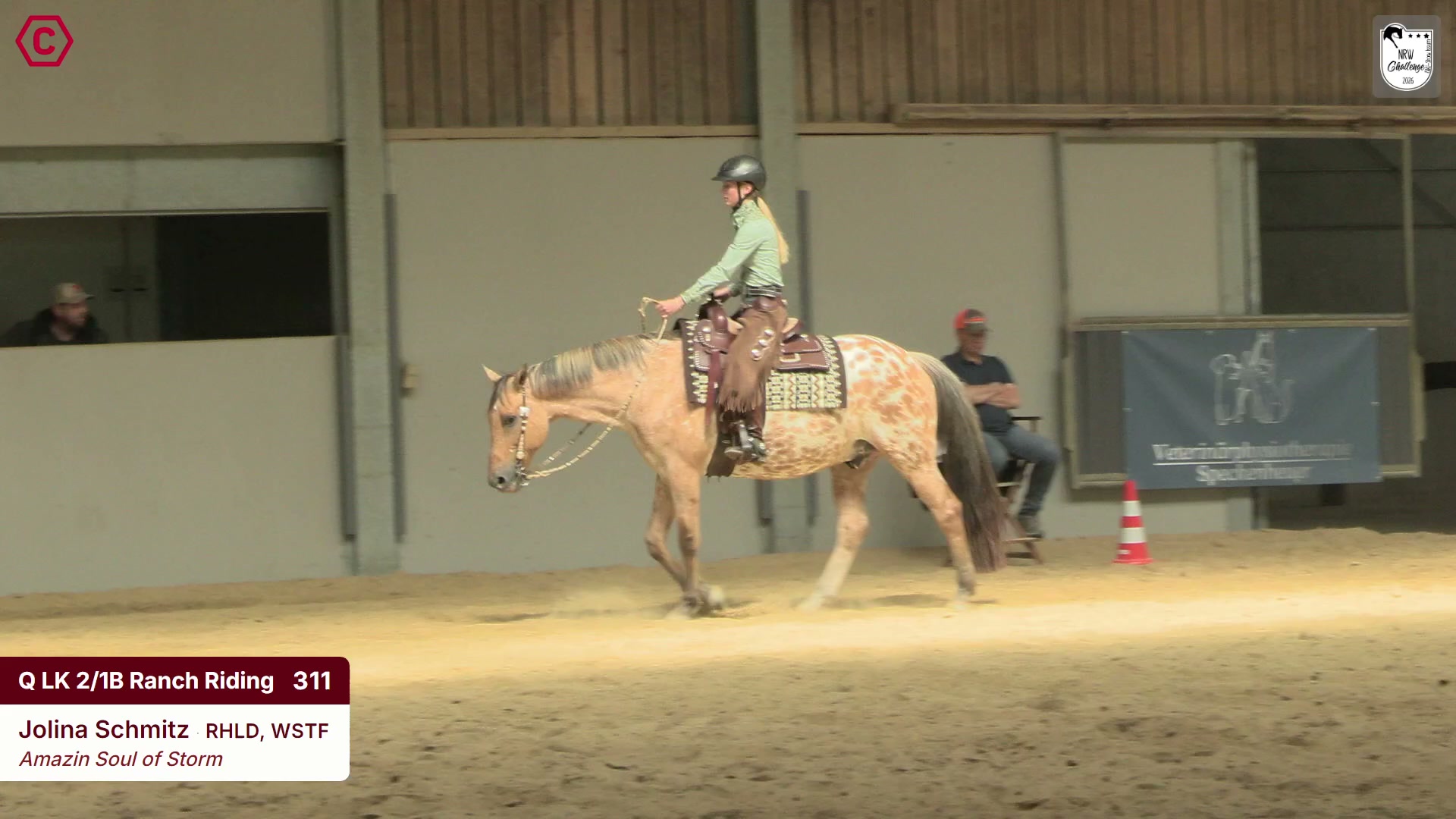 Clip von Jolina Schmitz, StartNr 311