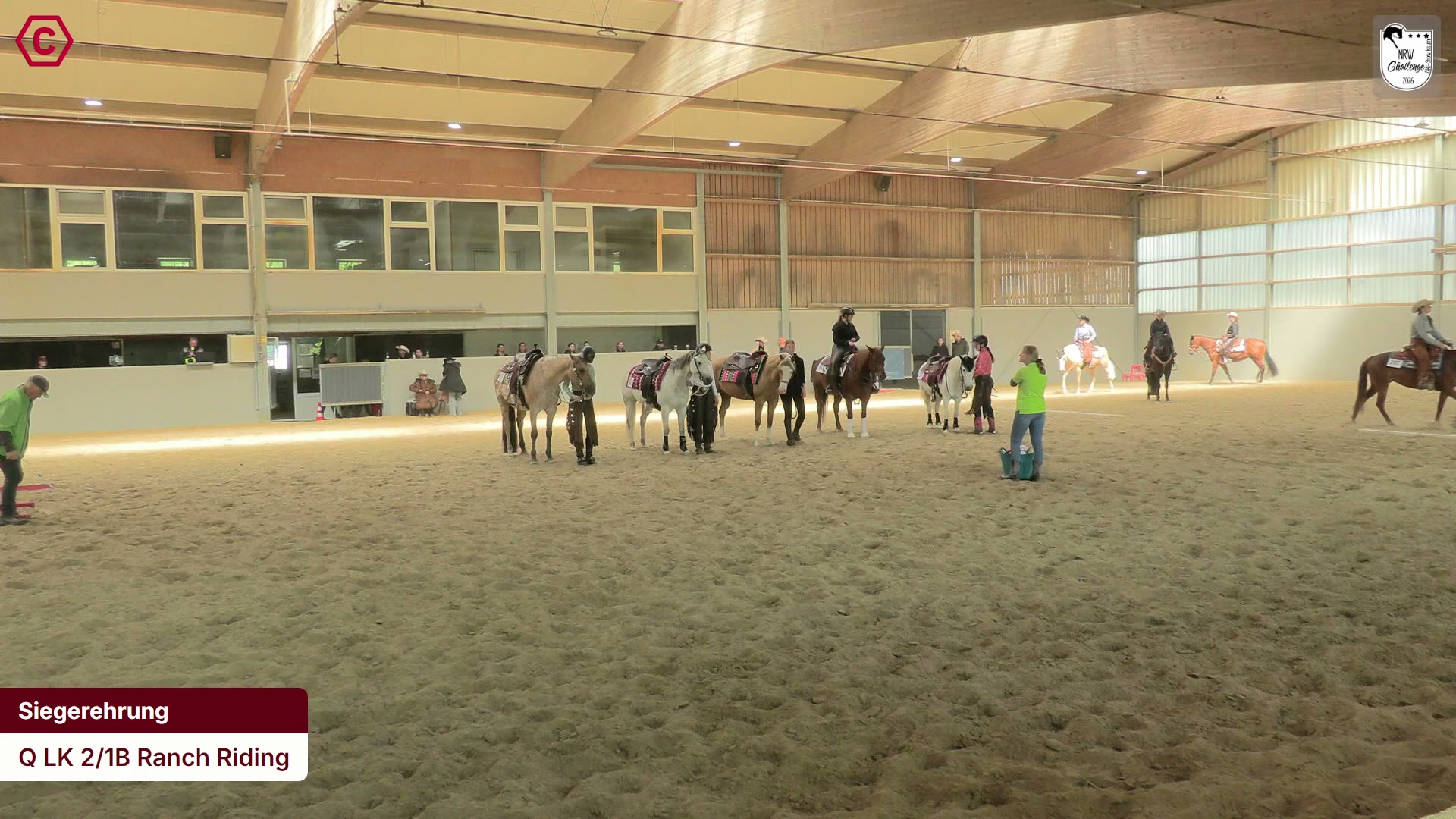 Siegerehrungs-Clip Q LK 2/1B Ranch Riding