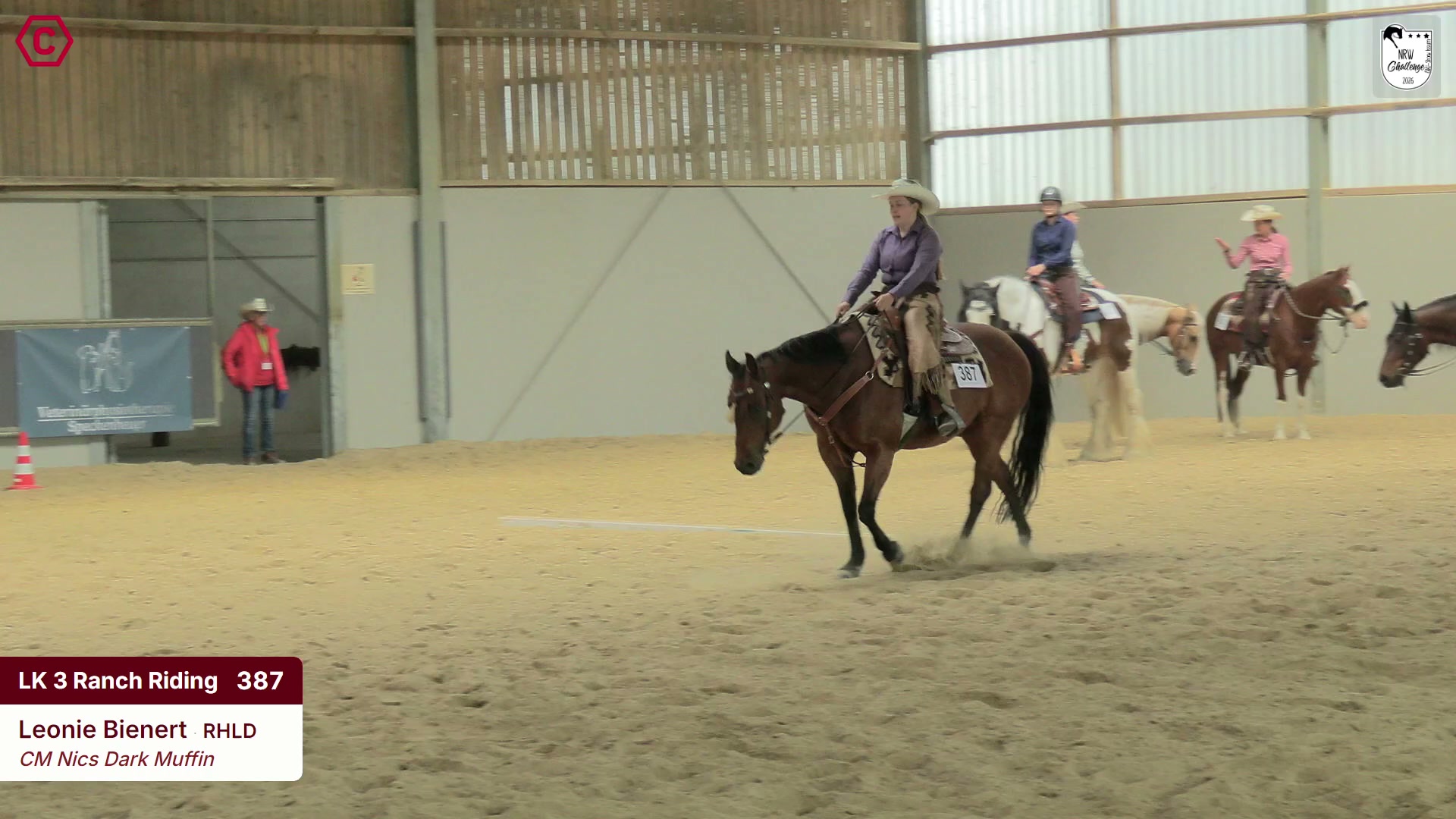 Clip von Leonie Bienert, StartNr 387