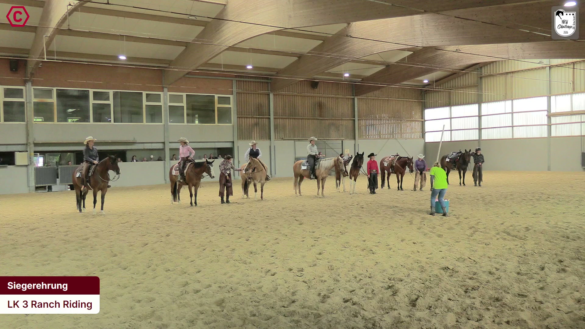 Siegerehrungs-Clip LK 3 Ranch Riding